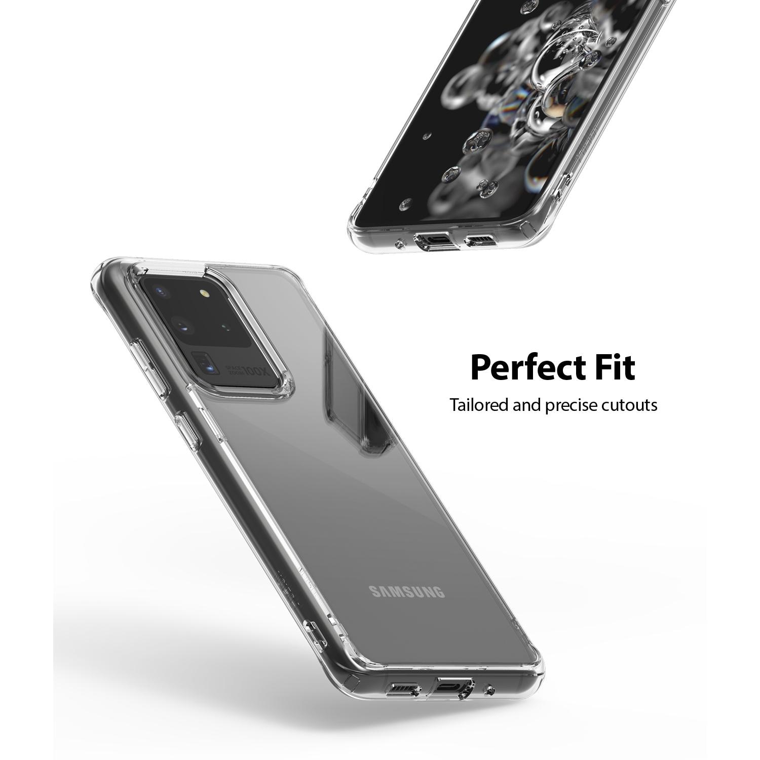 Fusion Case Samsung Galaxy S20 Ultra Transparant
