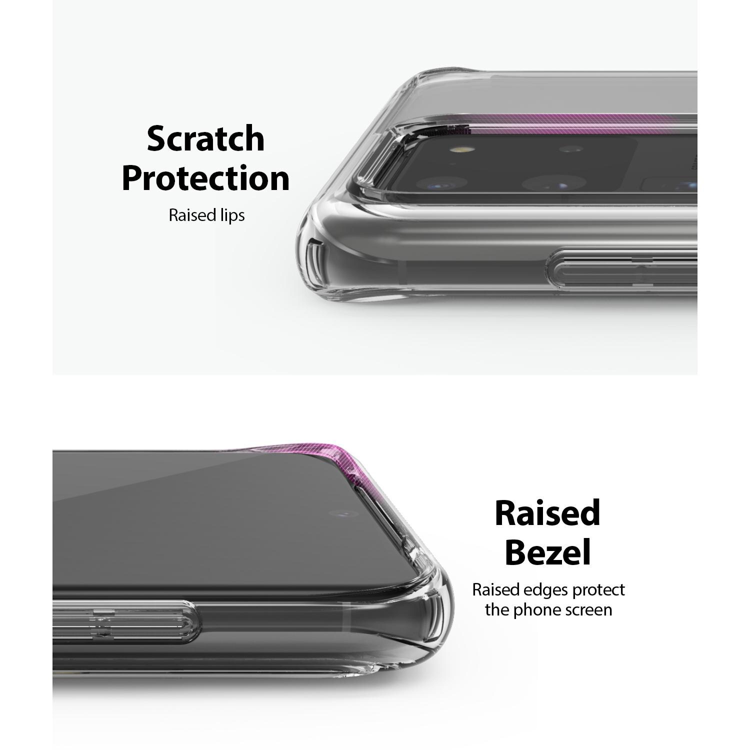 Fusion Case Samsung Galaxy S20 Ultra Transparant