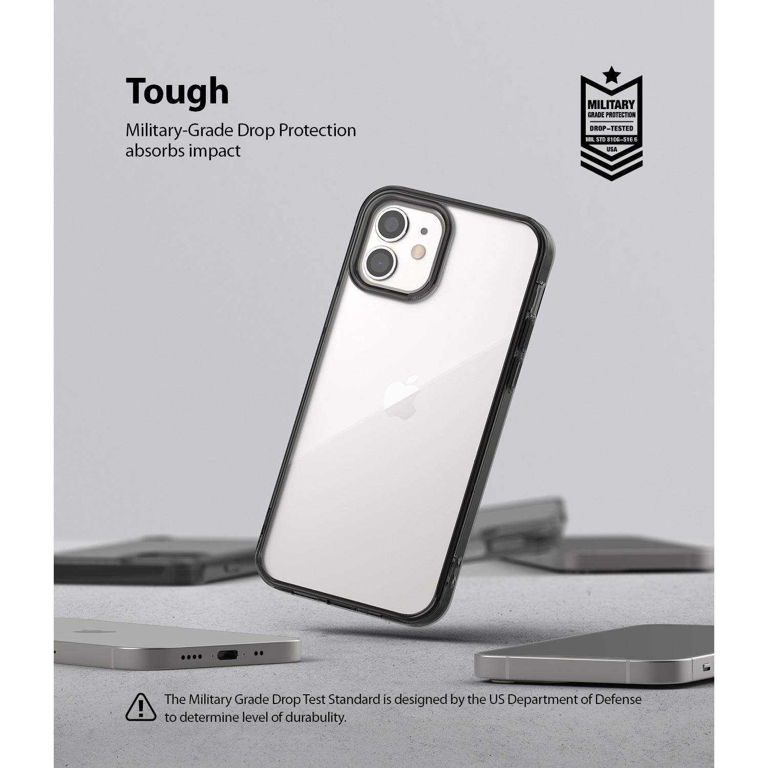 Fusion Case Apple iPhone 12 Mini Grijs