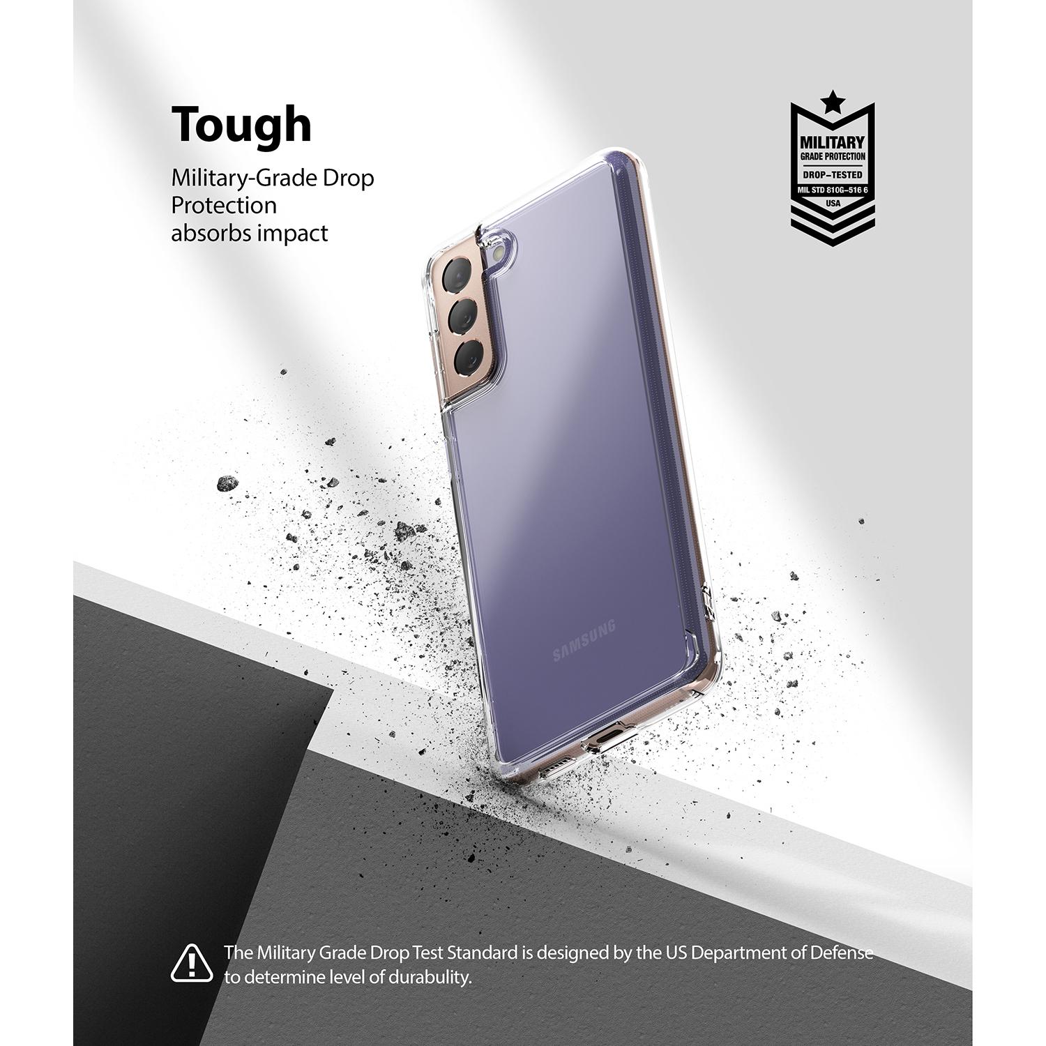 Fusion Case Samsung Galaxy S21 Transparant