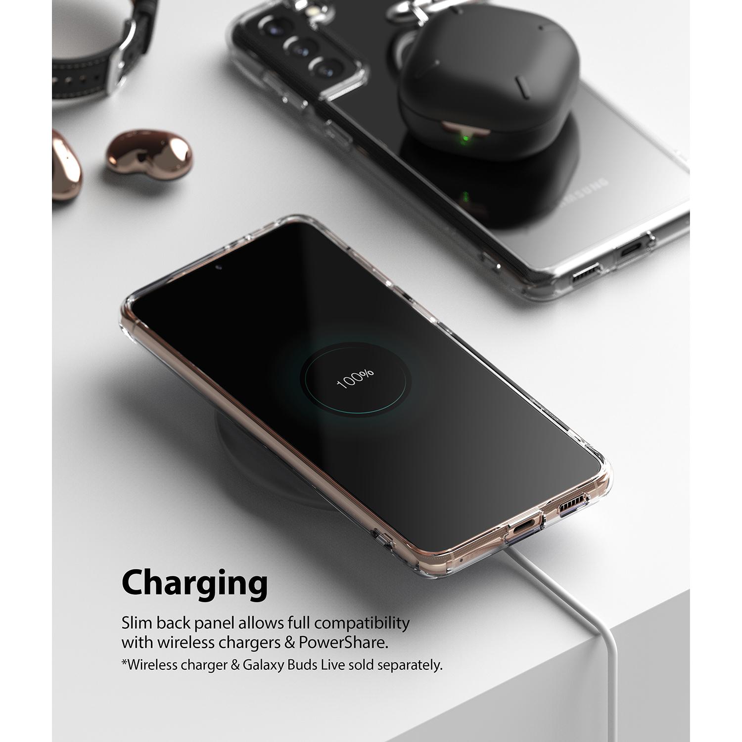 Fusion Case Samsung Galaxy S21 Transparant