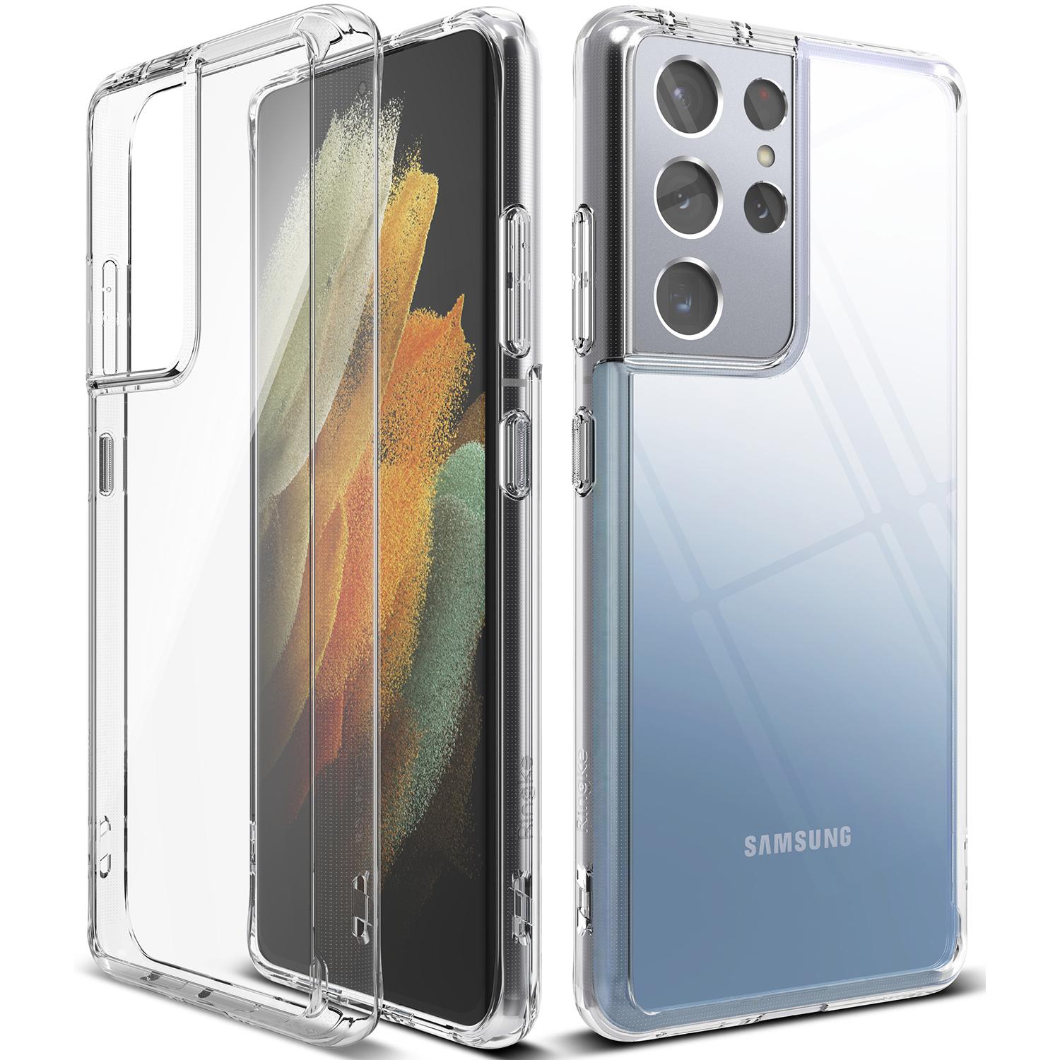 Fusion Case Samsung Galaxy S21 Ultra Transparant