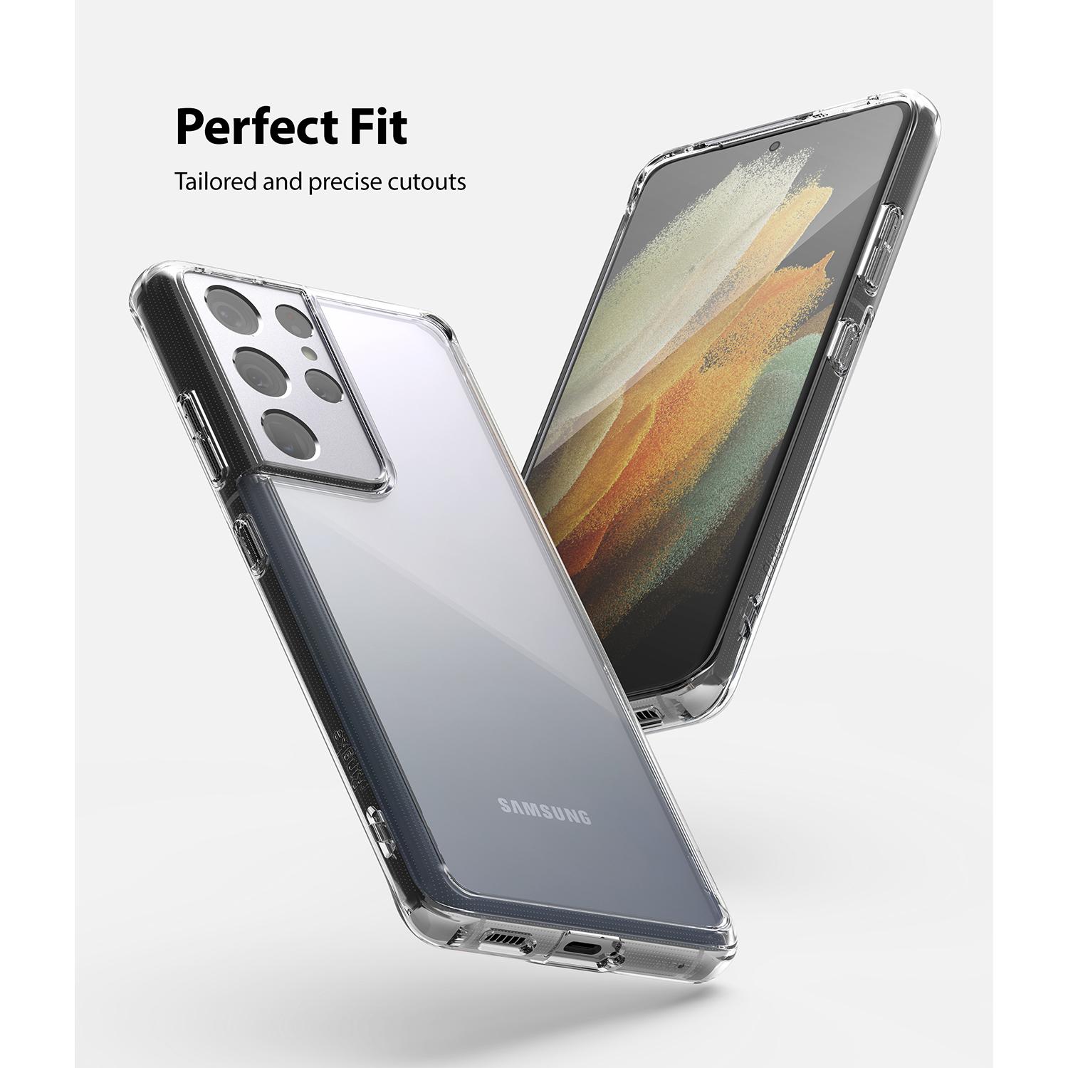 Fusion Case Samsung Galaxy S21 Ultra Transparant