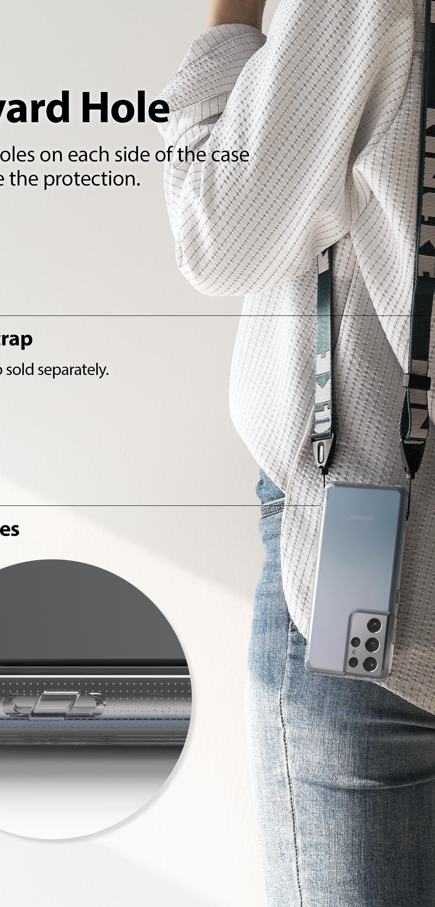 Fusion Case Samsung Galaxy S21 Ultra Transparant
