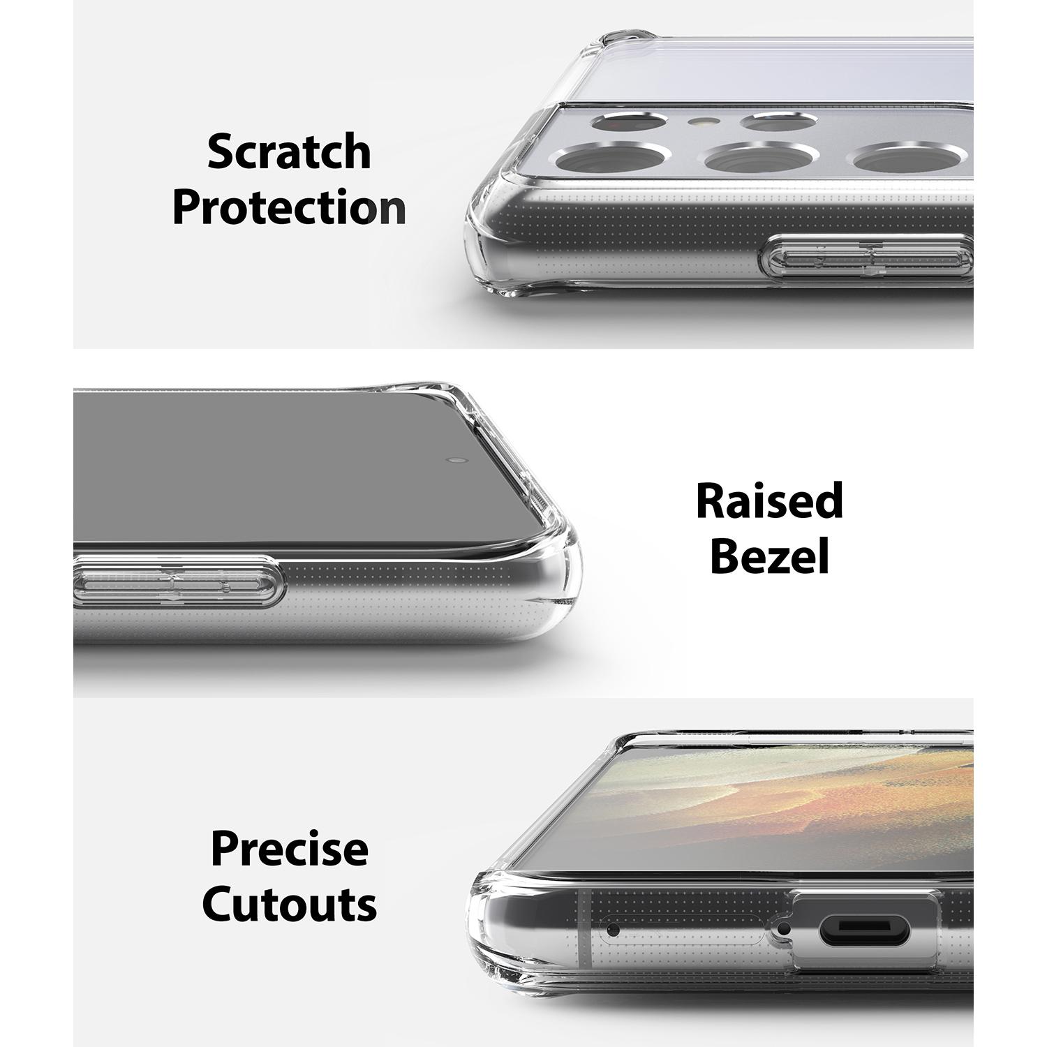 Fusion Case Samsung Galaxy S21 Ultra Transparant