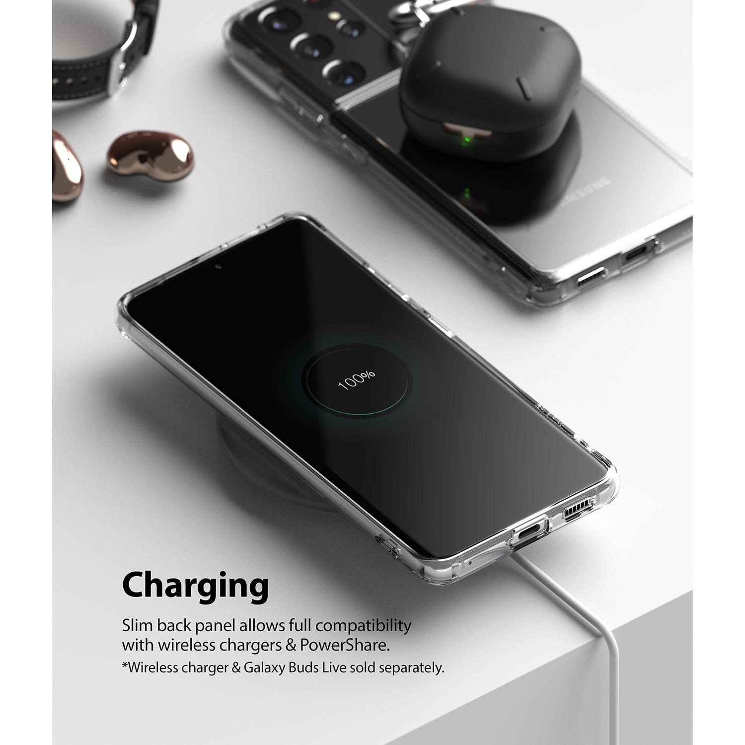 Fusion Case Samsung Galaxy S21 Ultra Transparant