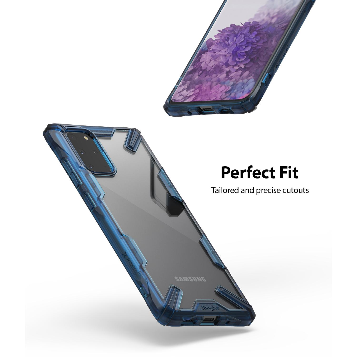 Fusion X Case Samsung Galaxy S20 Plus Blauw