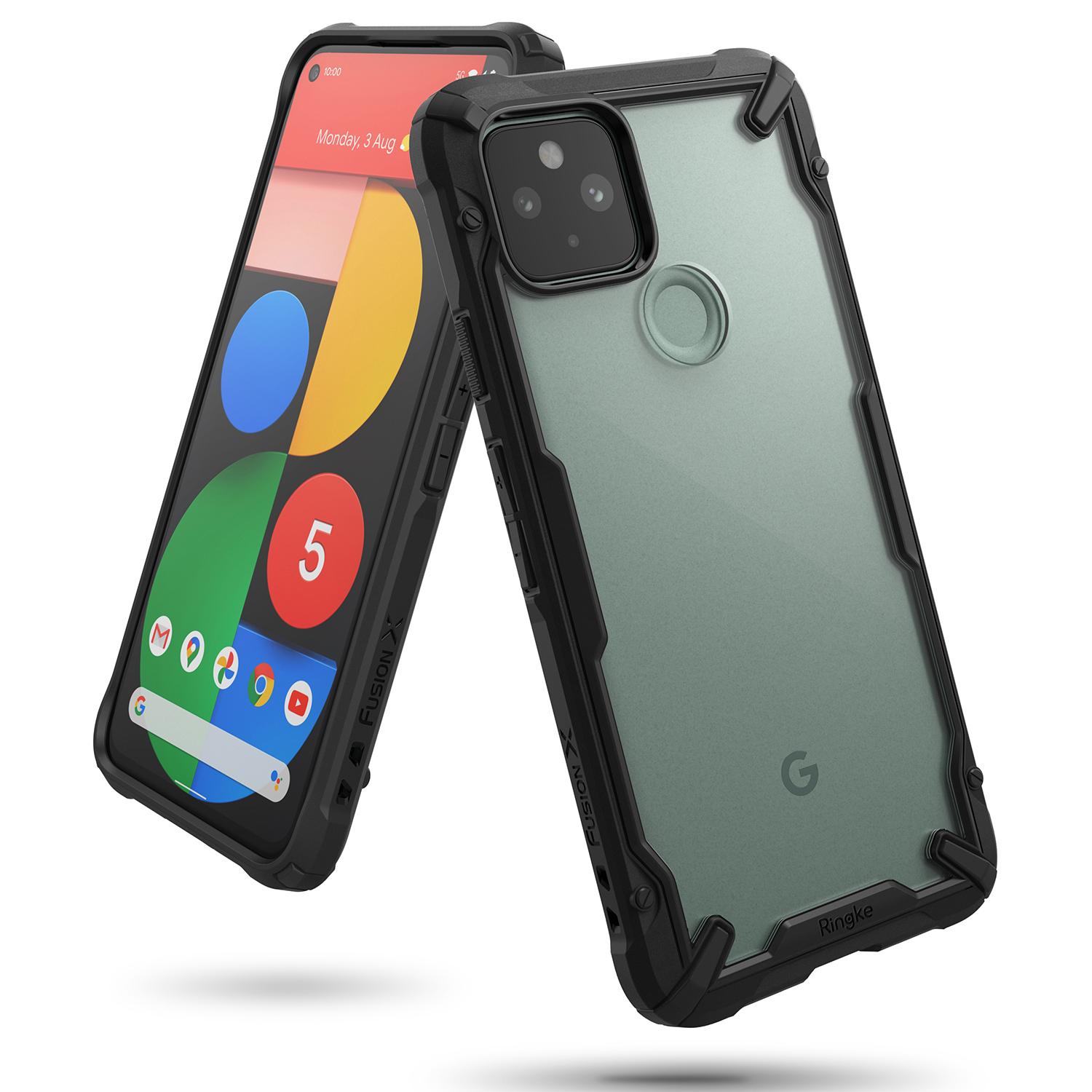 Fusion X Case Google Pixel 5 Zwart