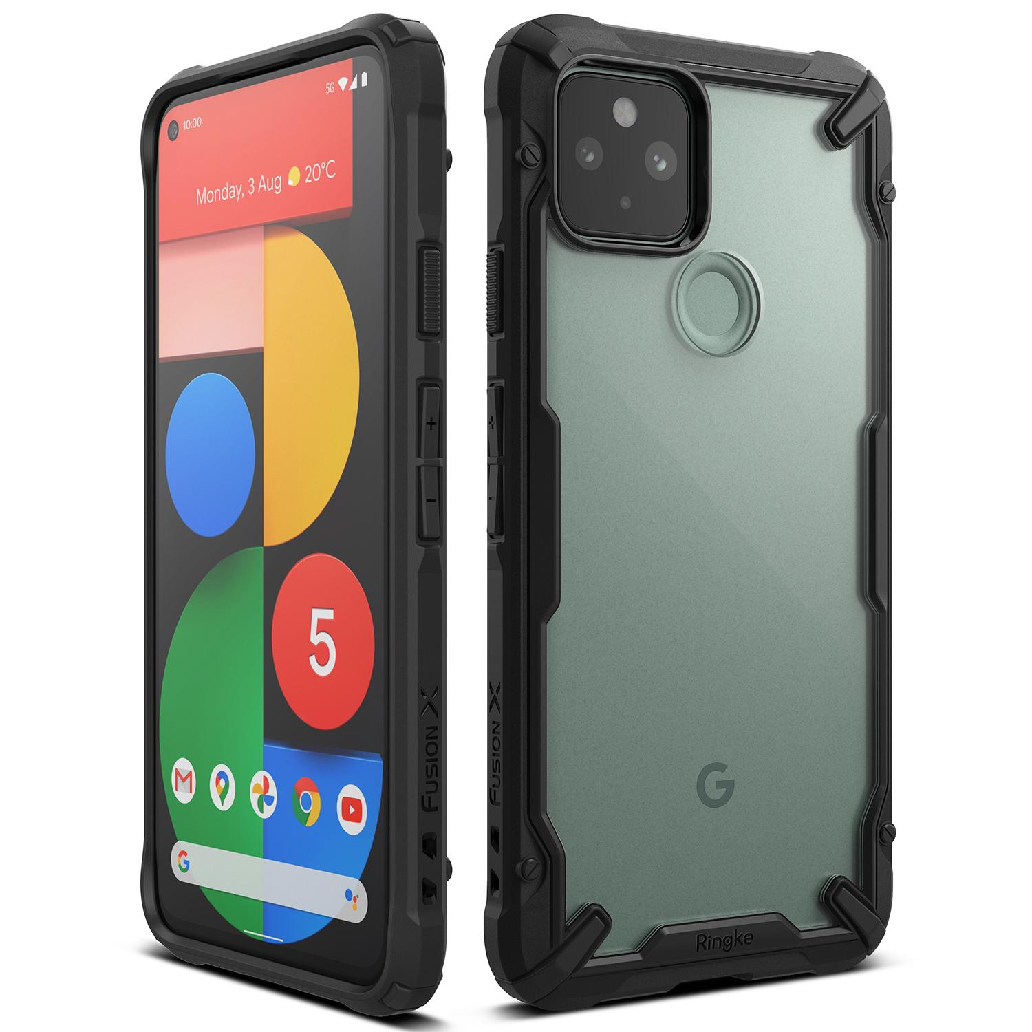 Fusion X Case Google Pixel 5 Zwart