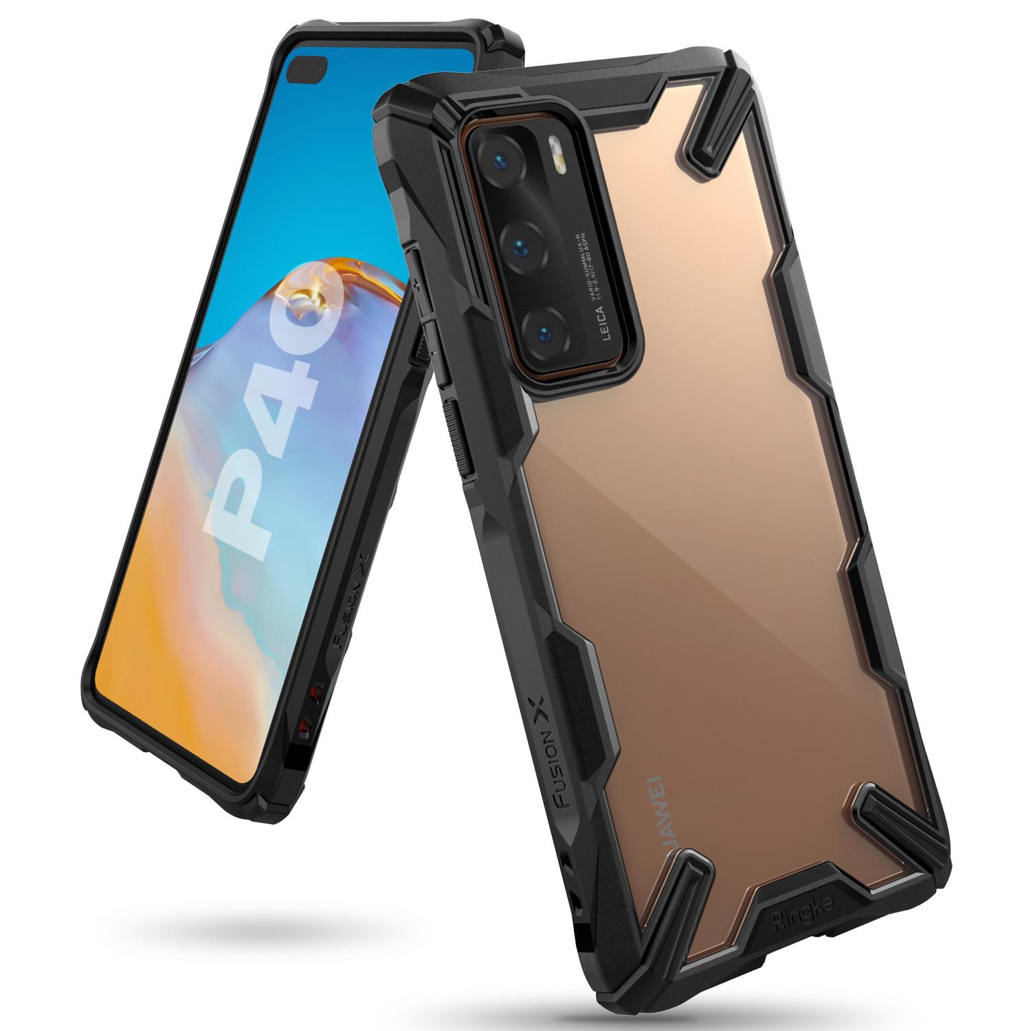 Fusion X Case Huawei P40 Zwart