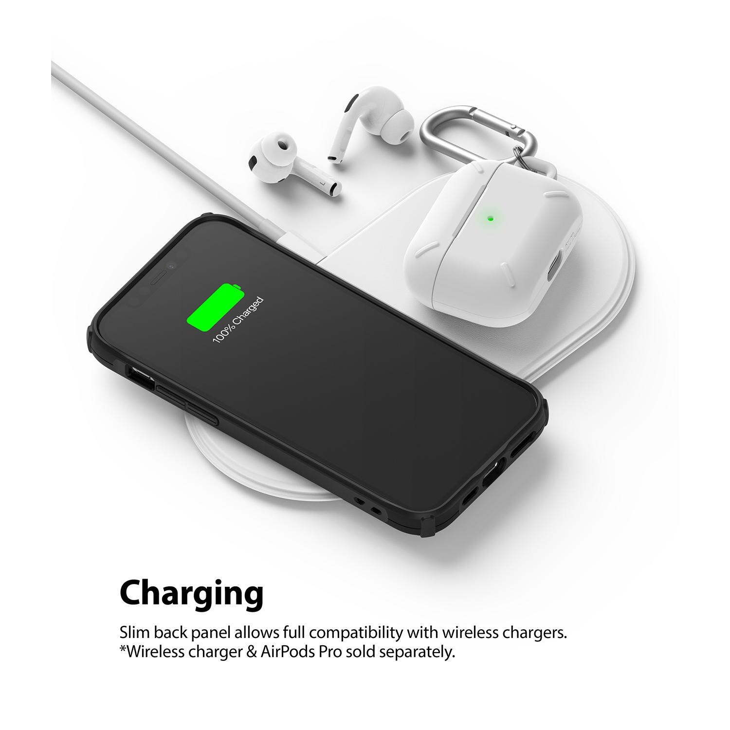 Fusion X Case iPhone 12/iPhone 12 Pro Zwart