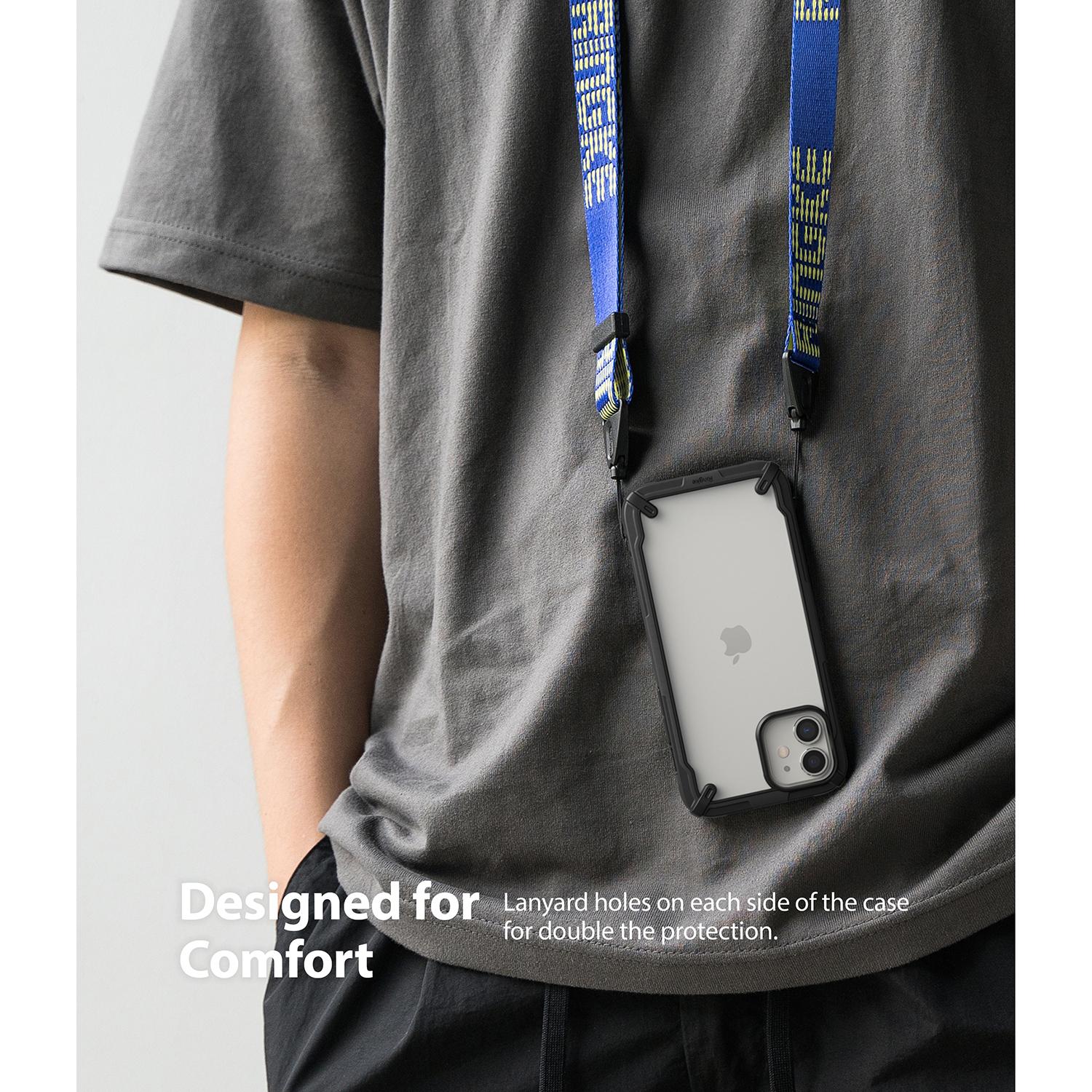 Fusion X Case iPhone 12/iPhone 12 Pro Zwart