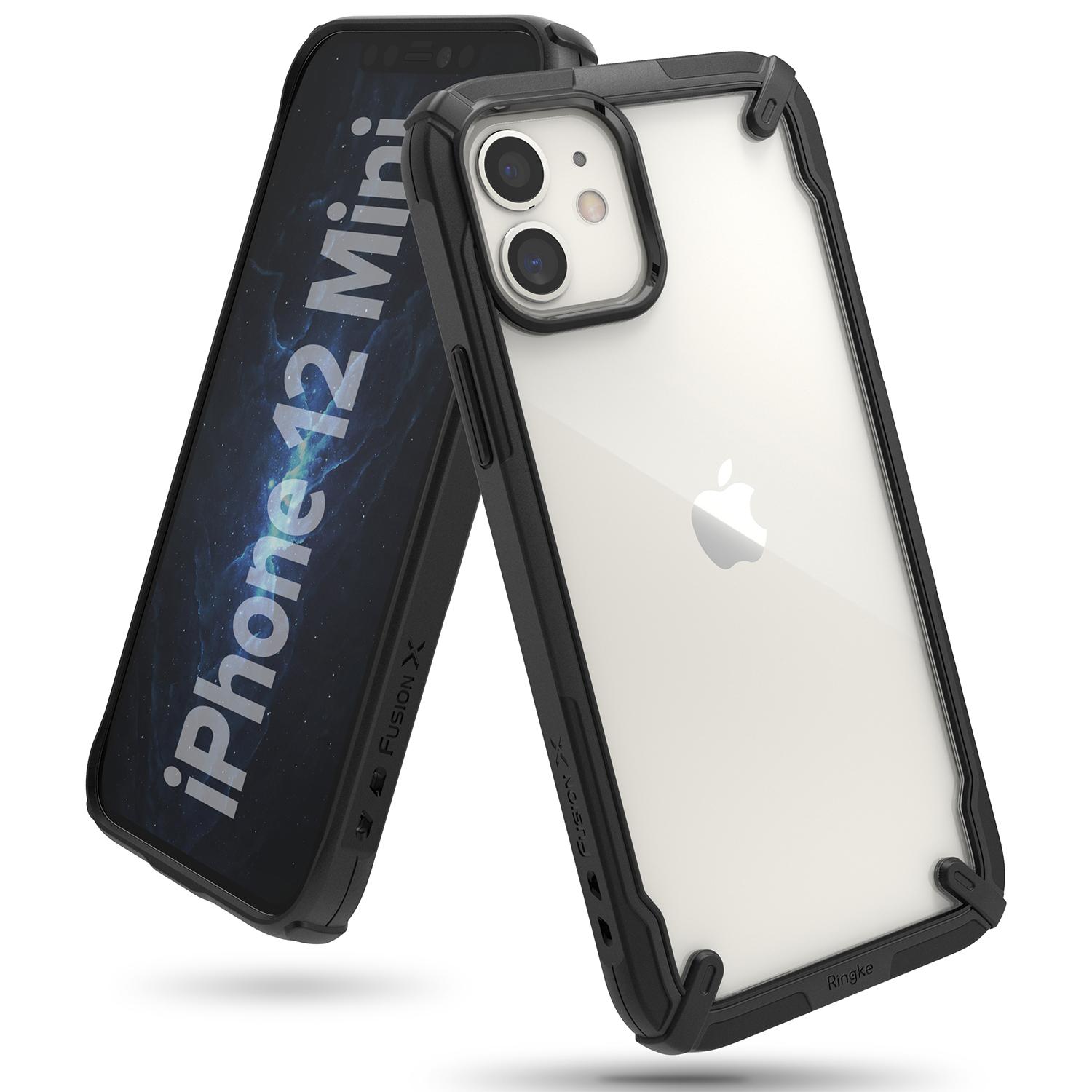Fusion X Case iPhone 12 Mini Zwart
