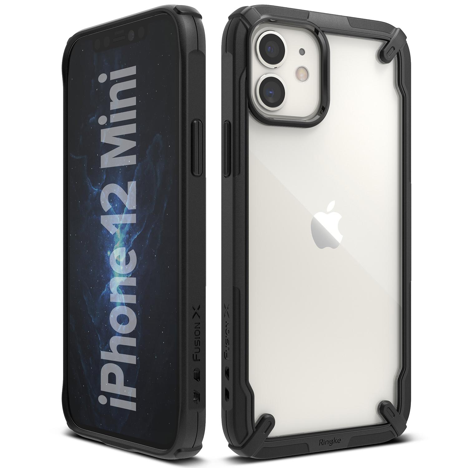 Fusion X Case iPhone 12 Mini Zwart