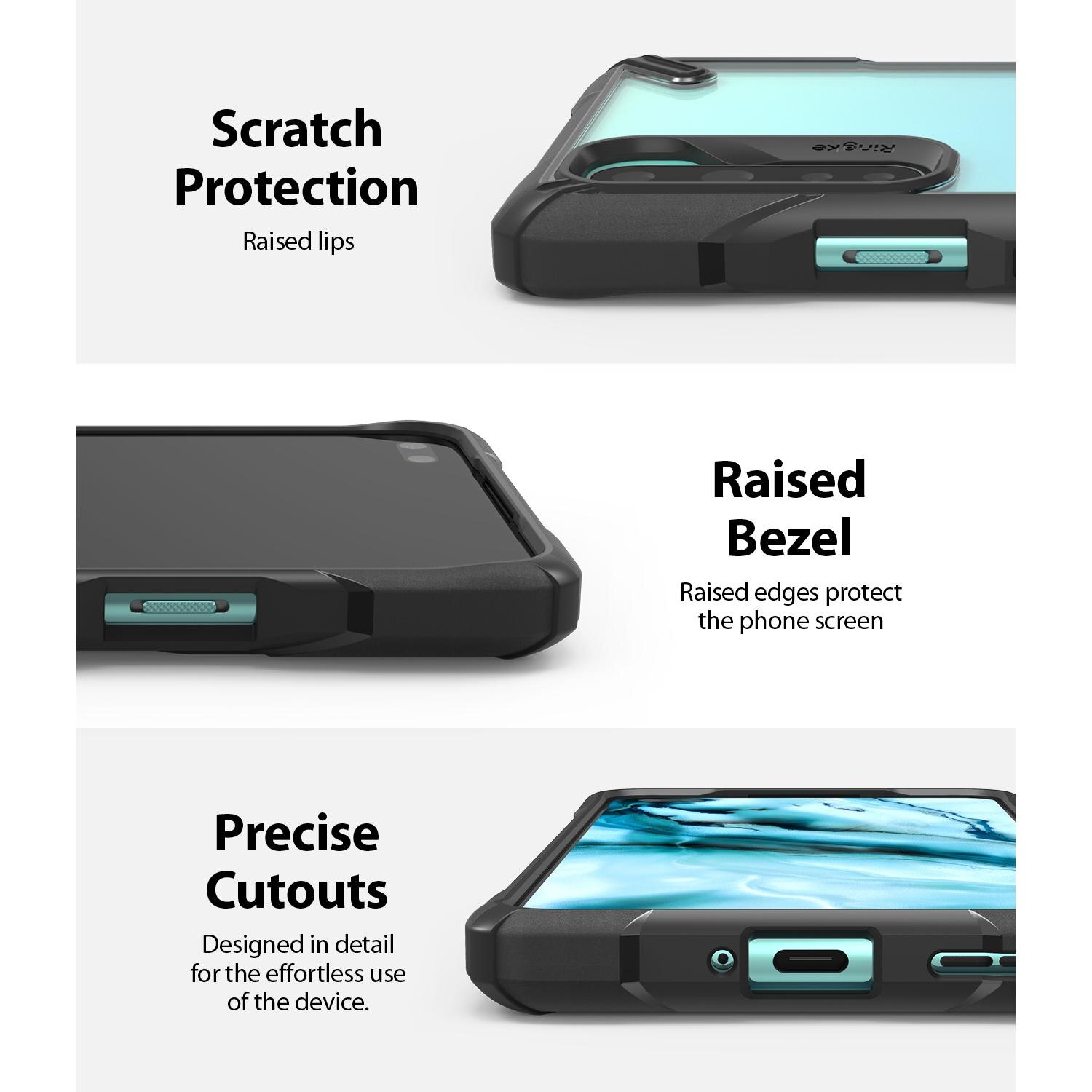 Fusion X Case  OnePlus Nord Zwart