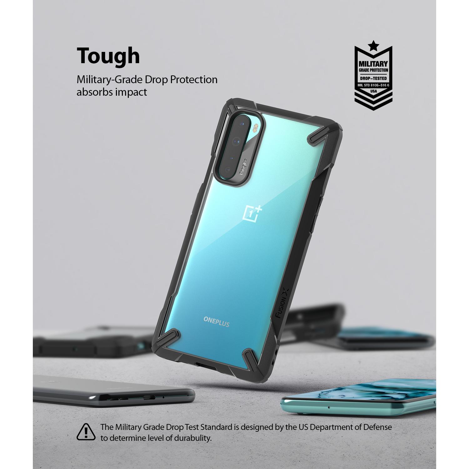 Fusion X Case OnePlus Nord Zwart