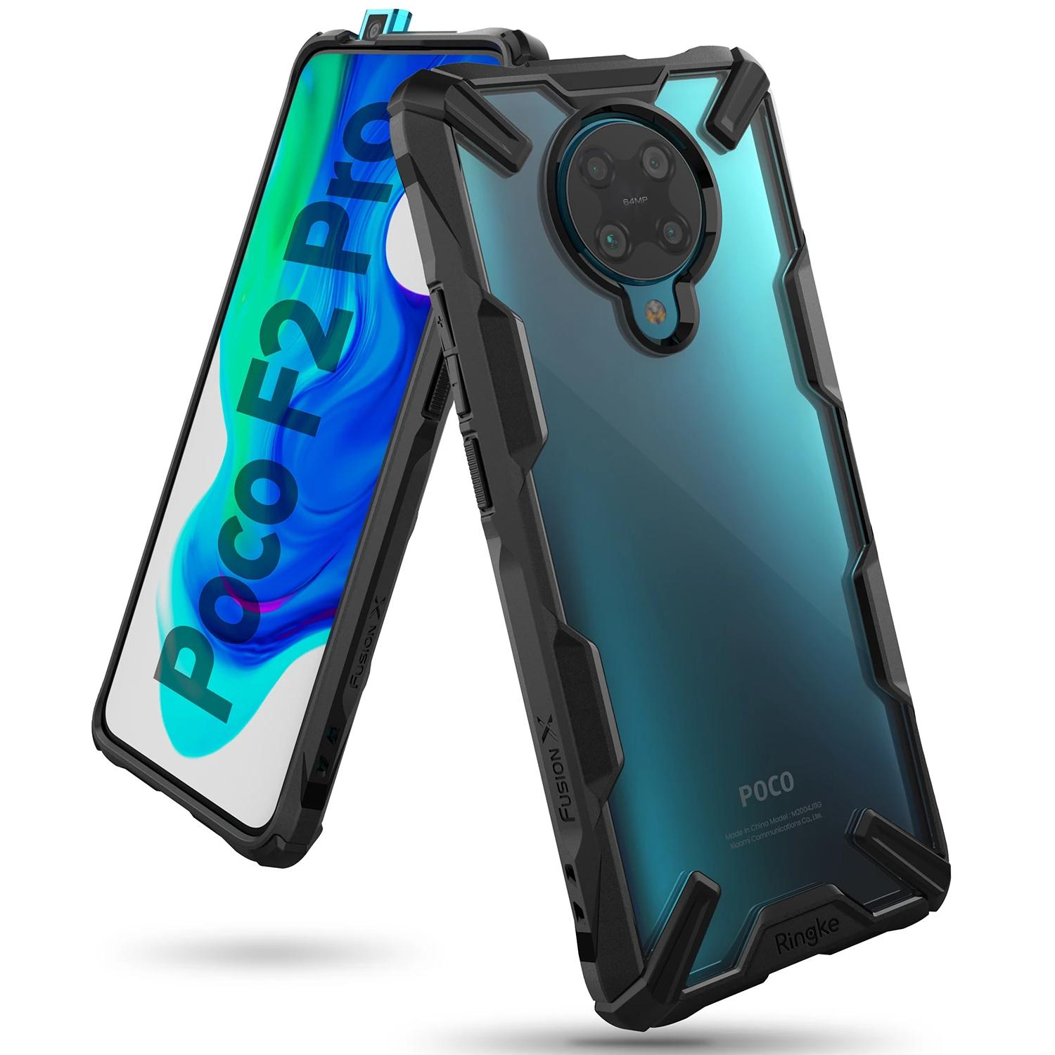 Fusion X Case Xiaomi Poco F2 Pro Zwart
