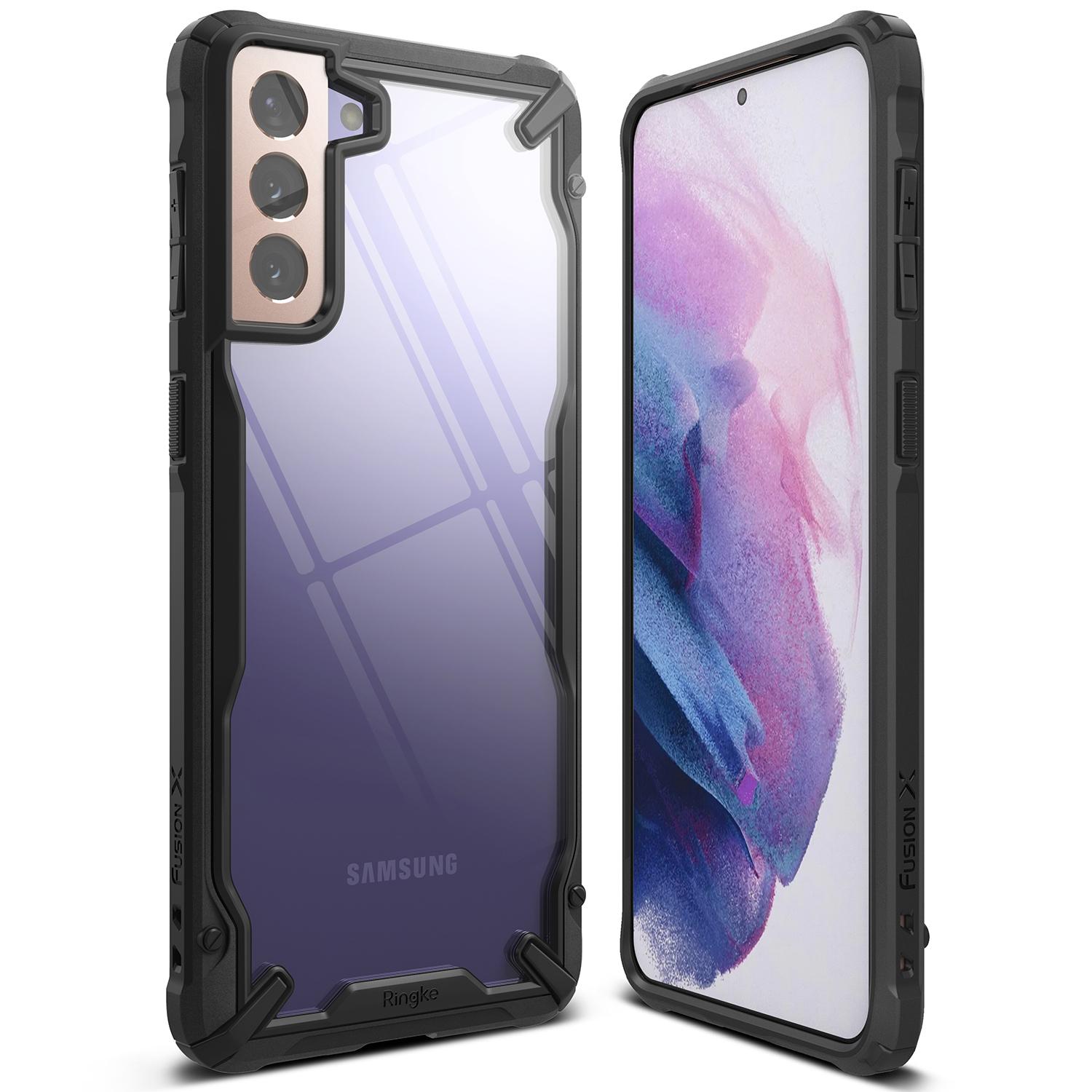 Fusion X Case Samsung Galaxy S21 Zwart