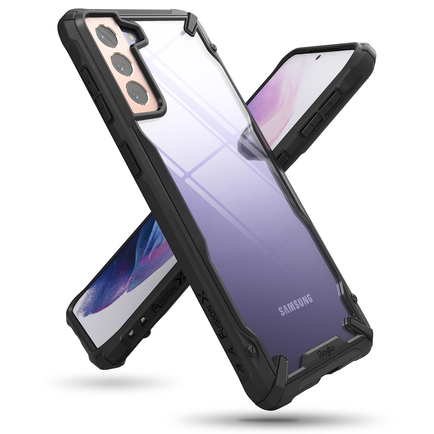 Fusion X Case Samsung Galaxy S21 Zwart