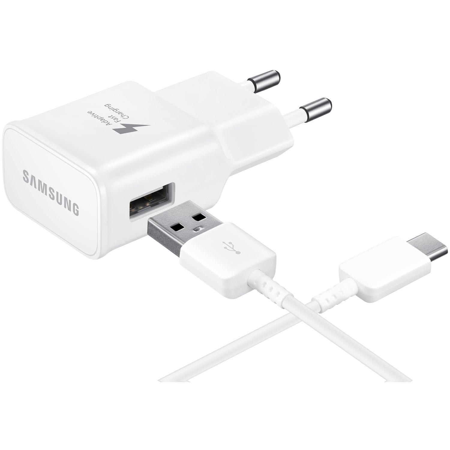 Telefoonlader Fast Charge 15W USB-C USB-C Wit