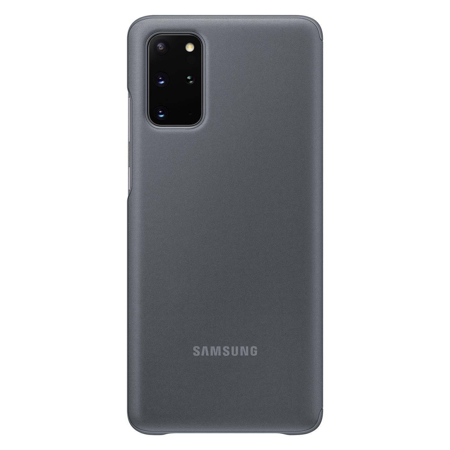 Clear View Cover Samsung Galaxy S20 Plus Grey