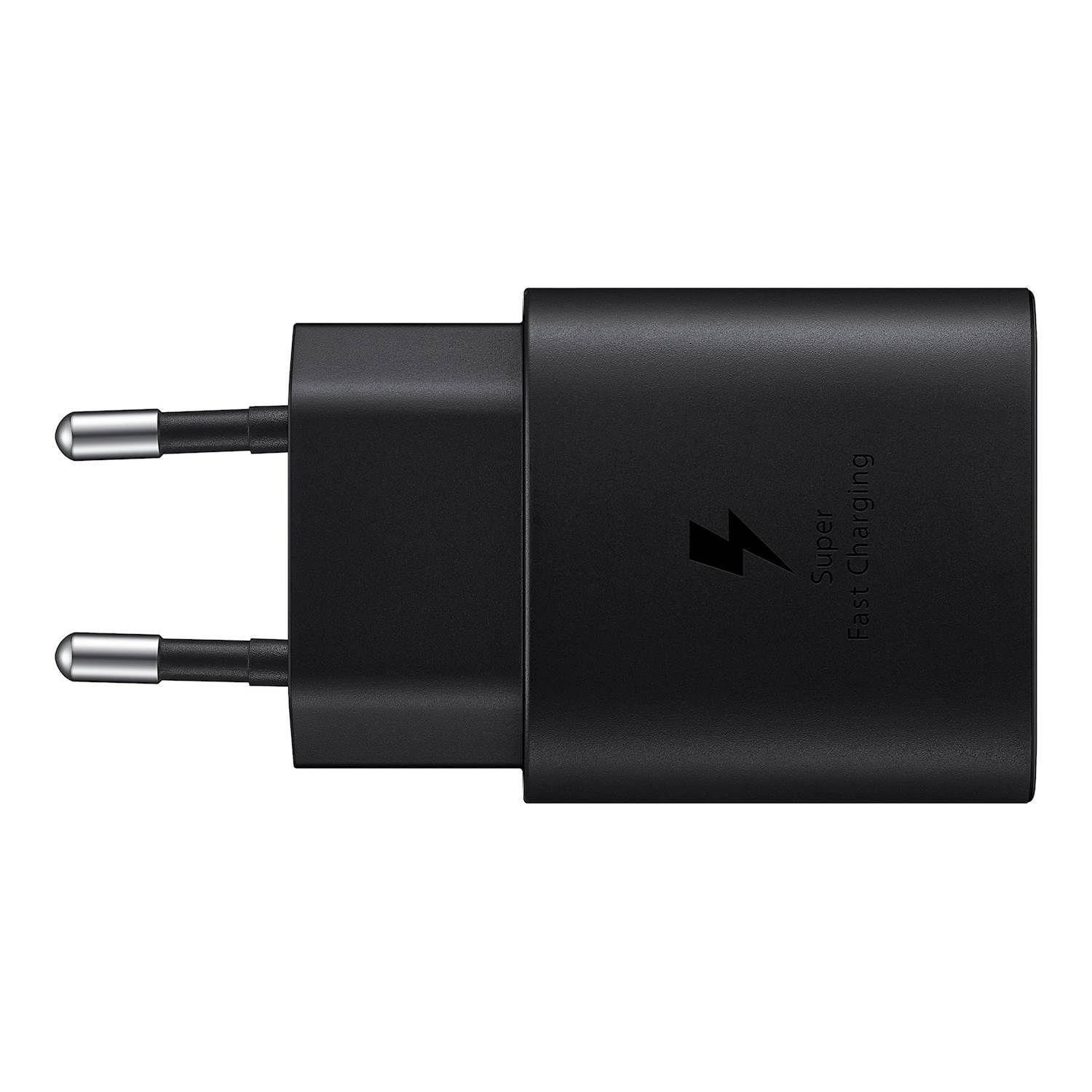 Telefoonlader Fast Charge 25W USB-C USB-C Zwart