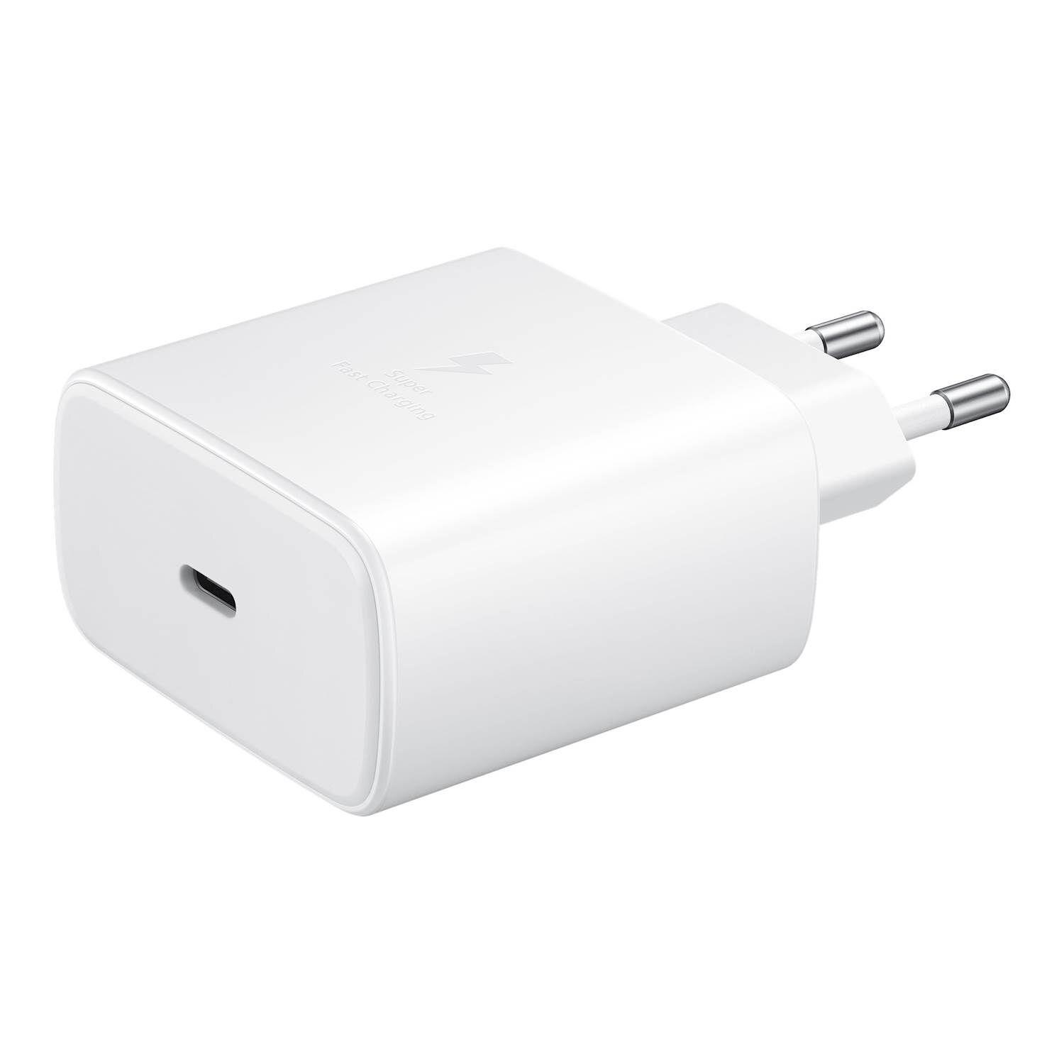 Telefoonlader Fast Charge 45W USB-C USB-C Wit