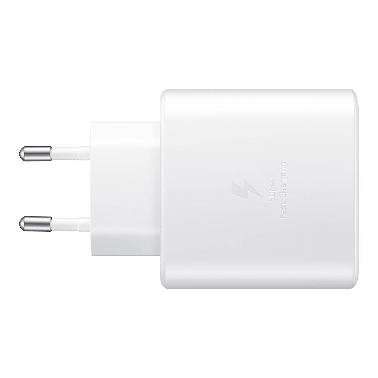 Telefoonlader Fast Charge 45W USB-C USB-C Wit