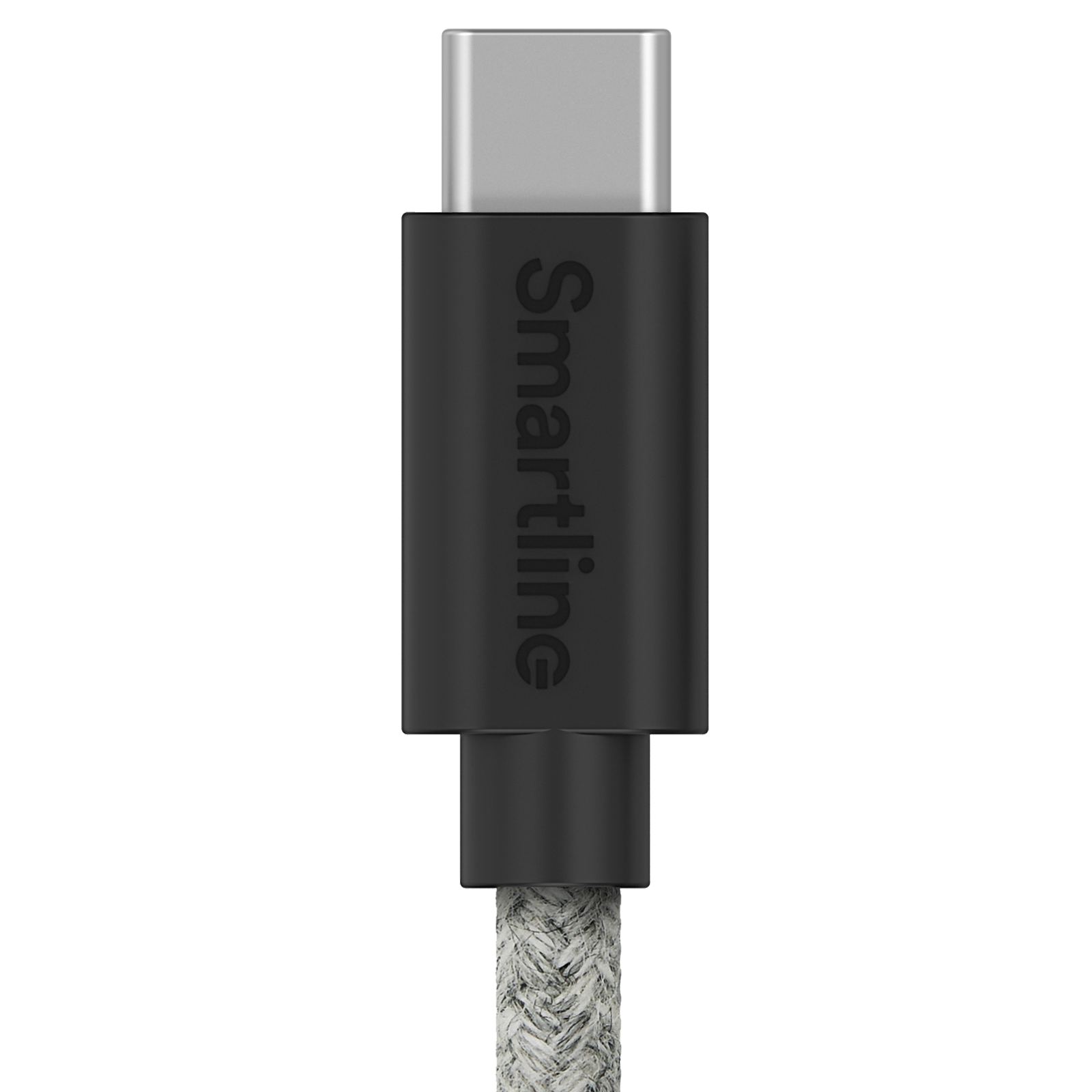 Fuzzy USB-kabel USB-C 2m USB-C Grijs