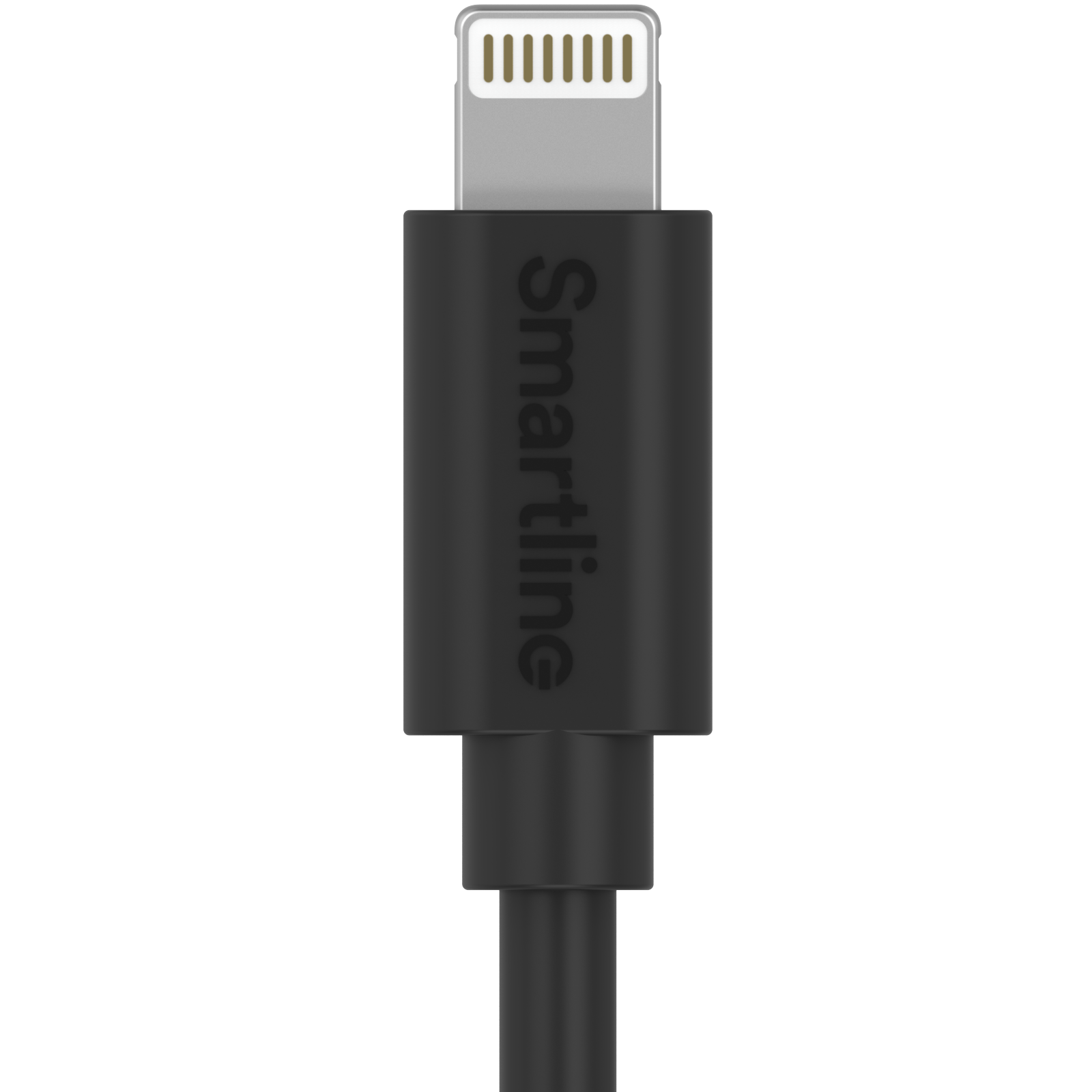 USB-kabel Lightning 2m Zwart