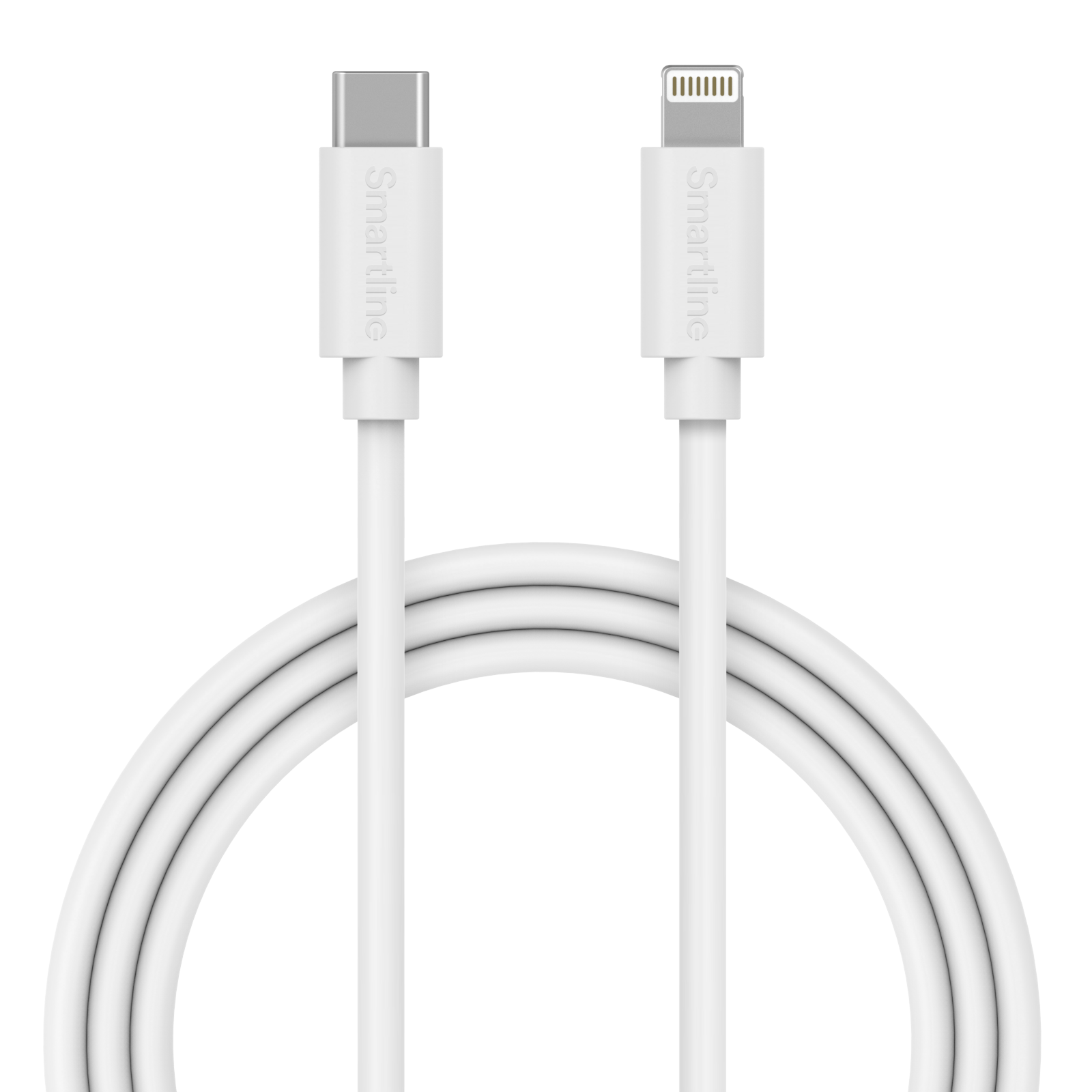 Complete oplader voor iPhone 8 - 2m kabel & adapter - Smartline