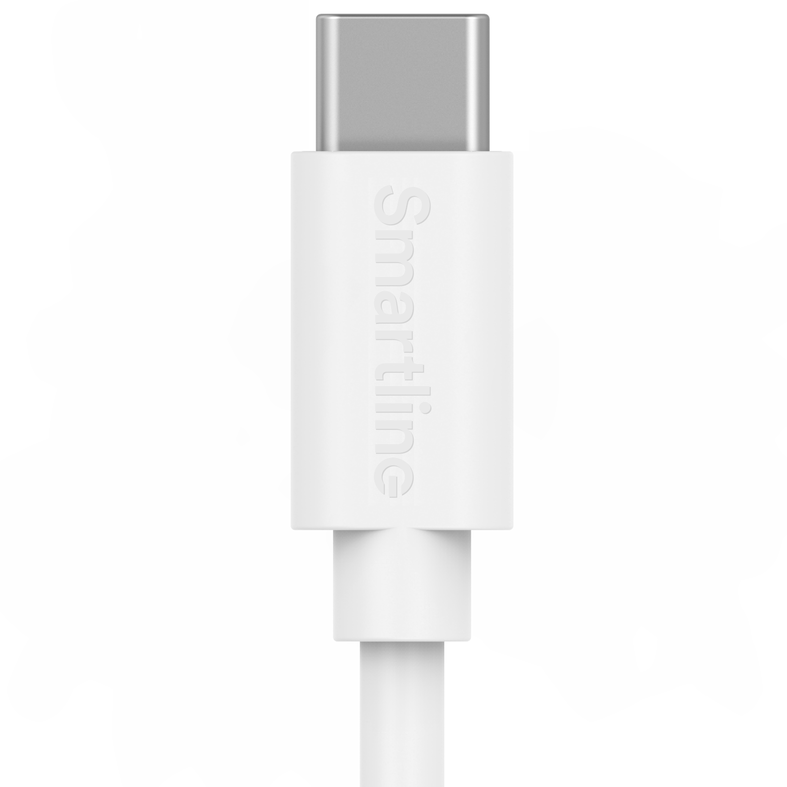 Lange USB-kabel Lightning - USB-C 2m iPhone 7 wit