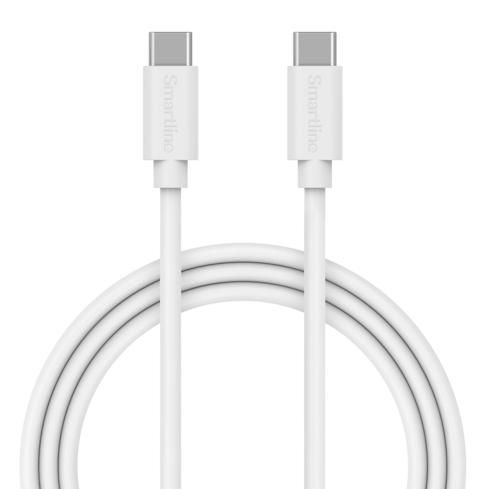 Lange USB-kabel USB-C - USB-C 2m iPad Mini 6th Gen (2021) wit