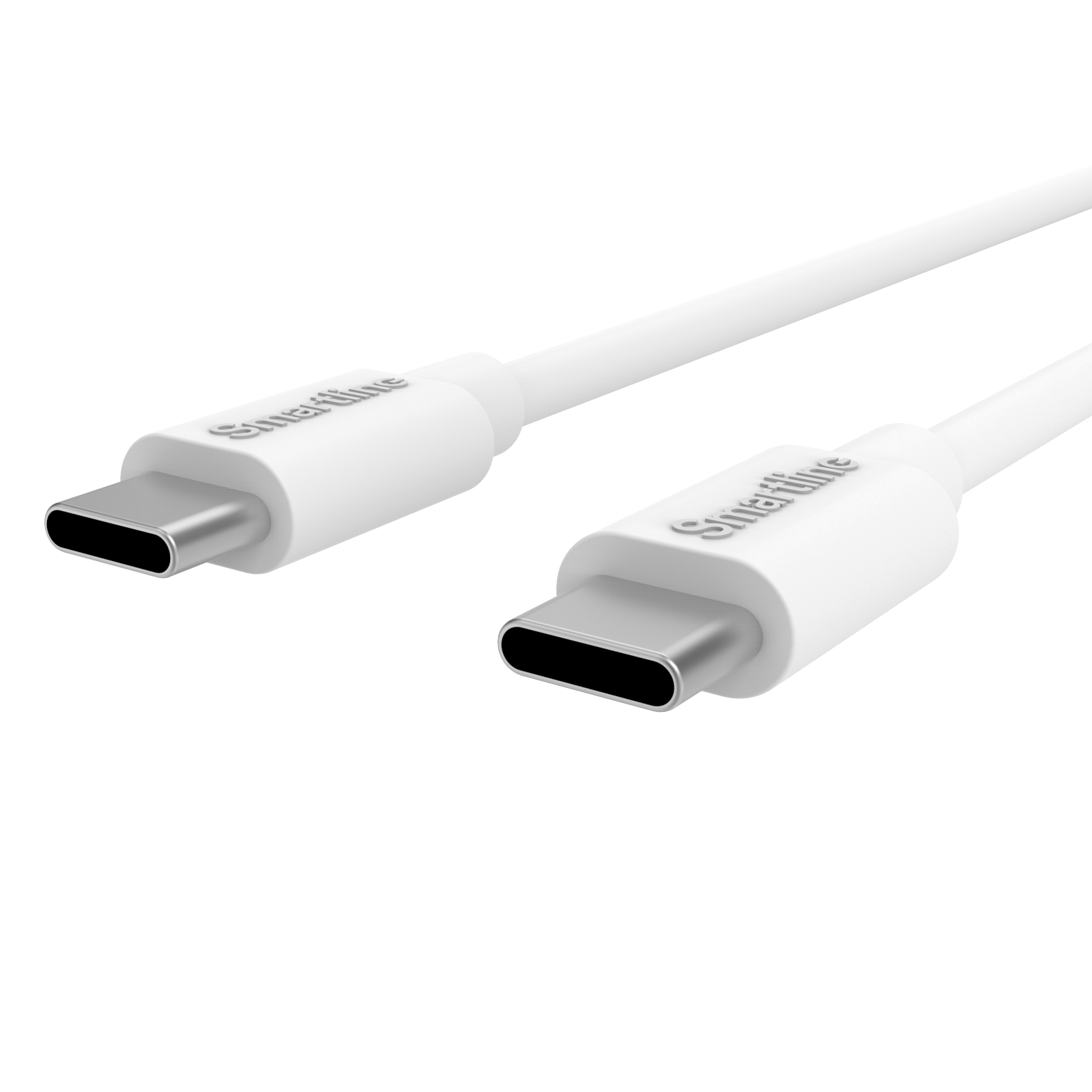 Complete oplader voor Samsung Galaxy A22 -  2 meter kabel & adapter USB-C - Smartline
