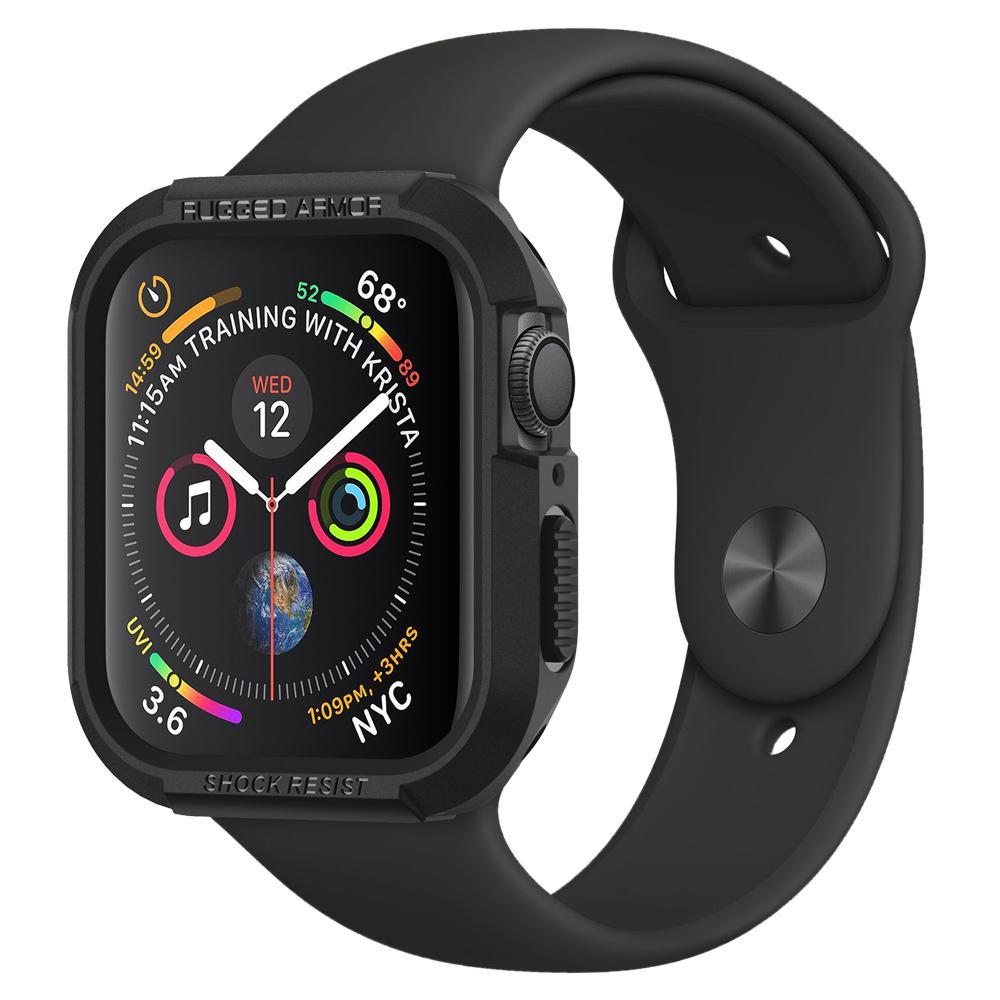 Case Rugged Armor Apple Watch 41mm Series 8 Zwart