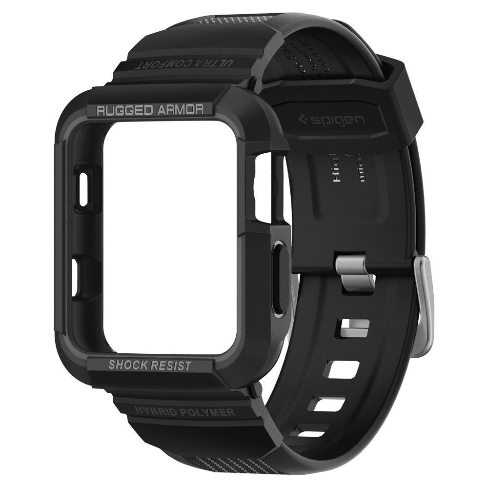 Rugged Armor Pro Apple Watch 42 mm Zwart