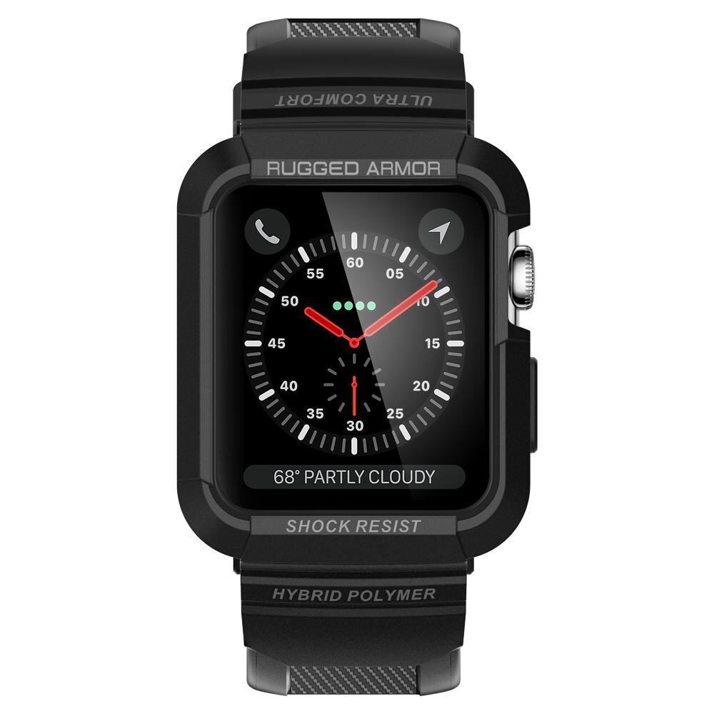 Rugged Armor Pro Apple Watch 42 mm Zwart