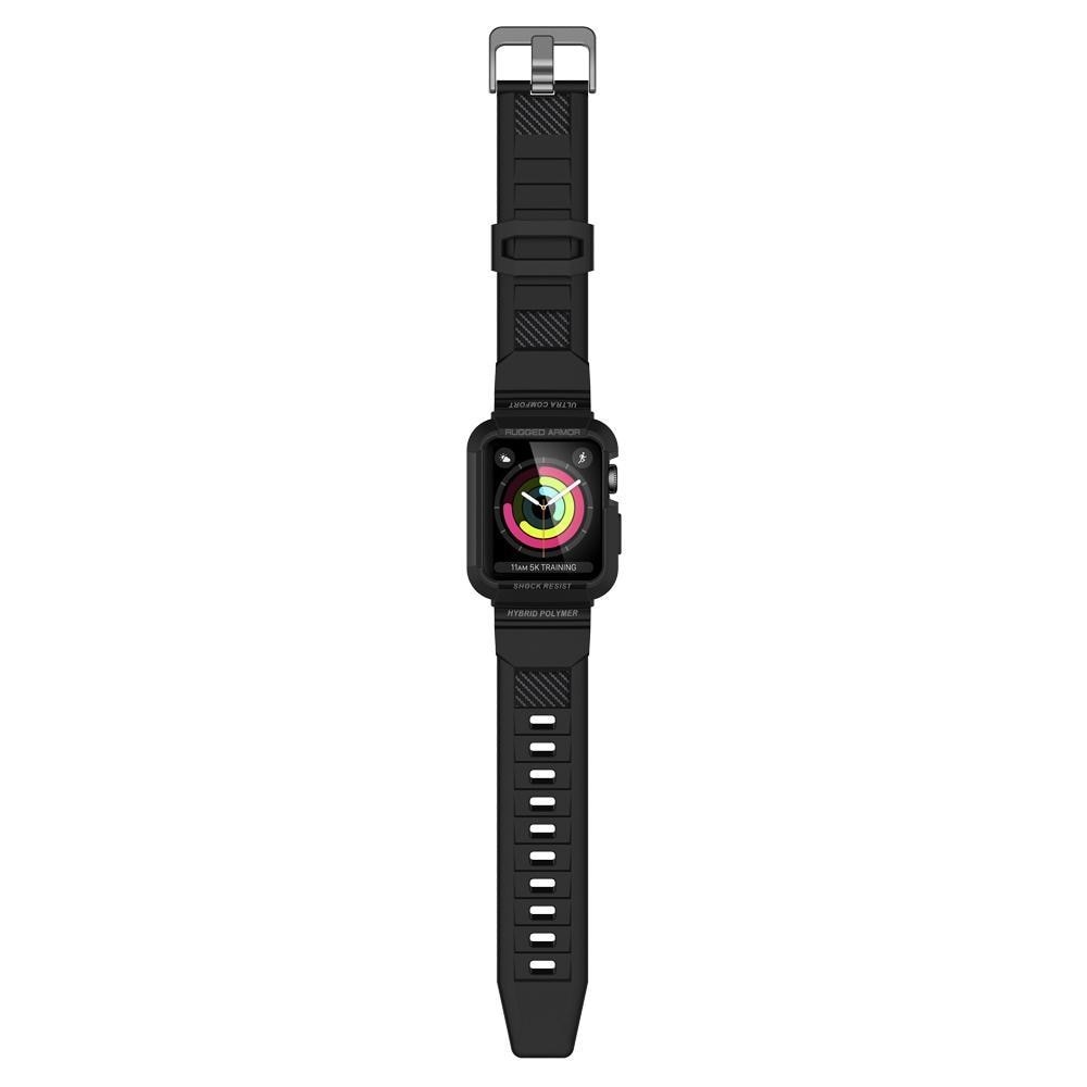 Rugged Armor Pro Apple Watch 42 mm Zwart