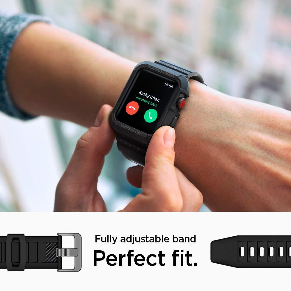 Rugged Armor Pro Apple Watch 45mm Series 9 Black