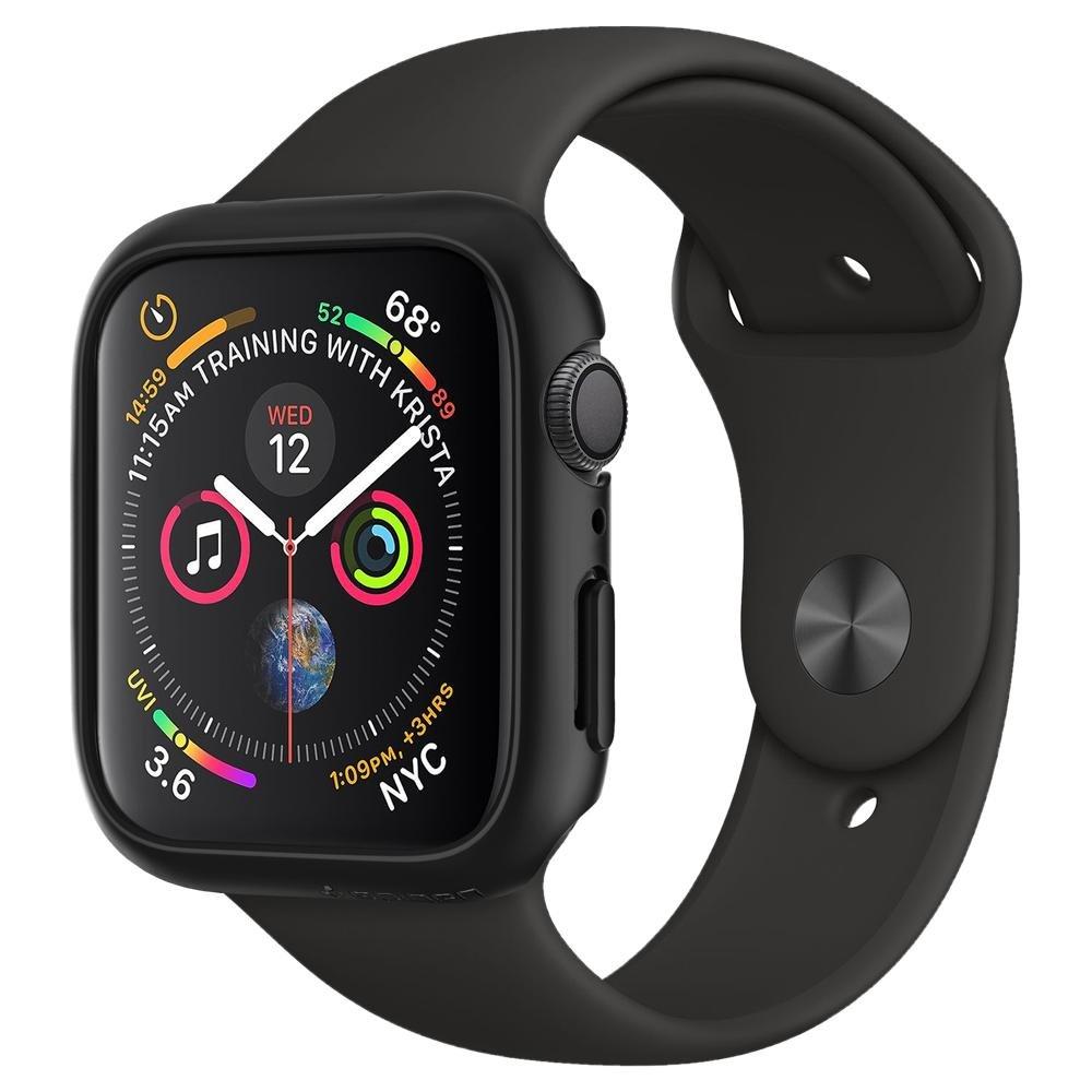 Case Thin Fit Apple Watch SE 44mm Zwart