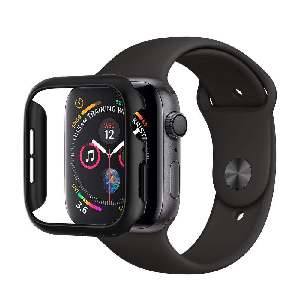 Case Thin Fit Apple Watch SE 44mm Zwart