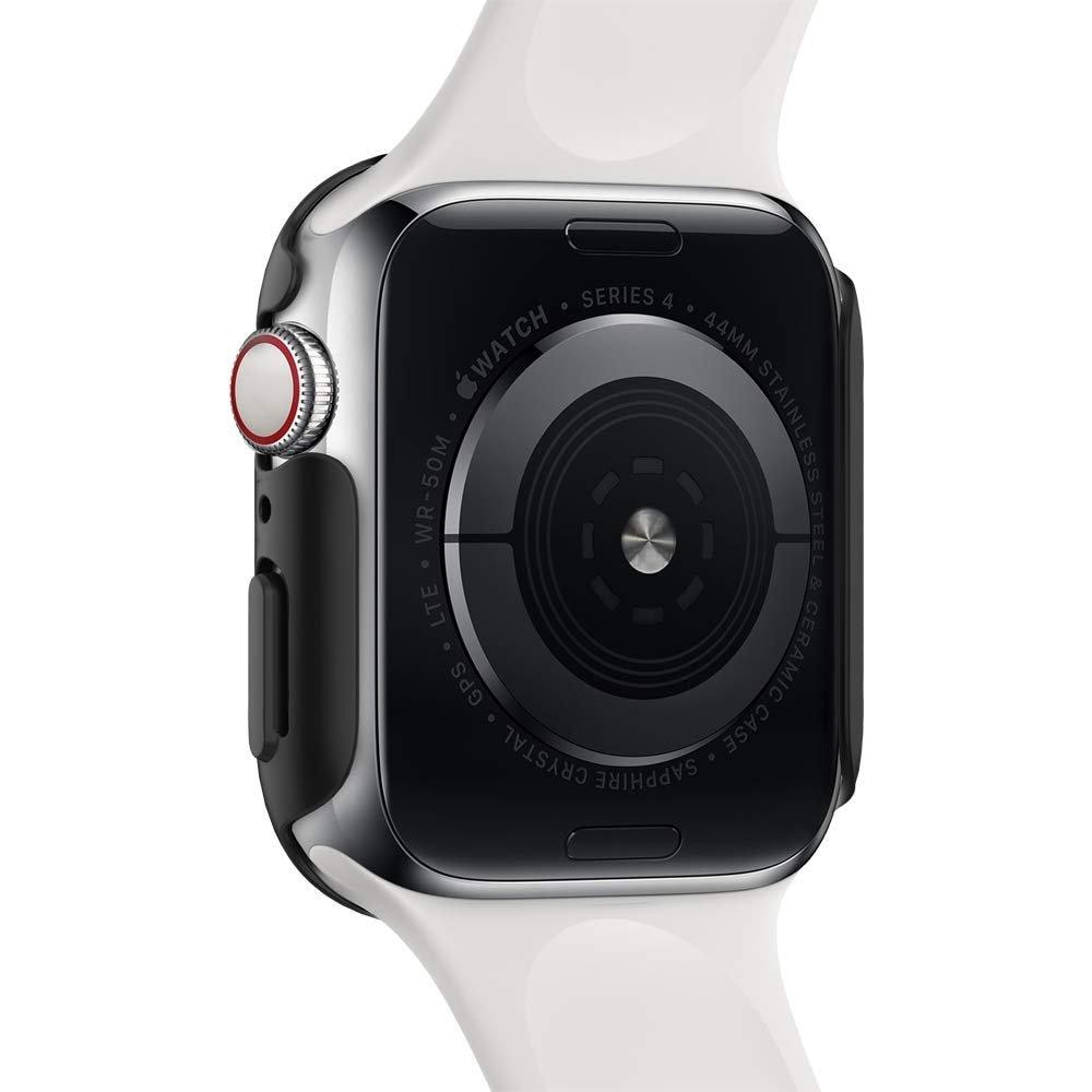 Case Thin Fit Apple Watch SE 44mm Zwart
