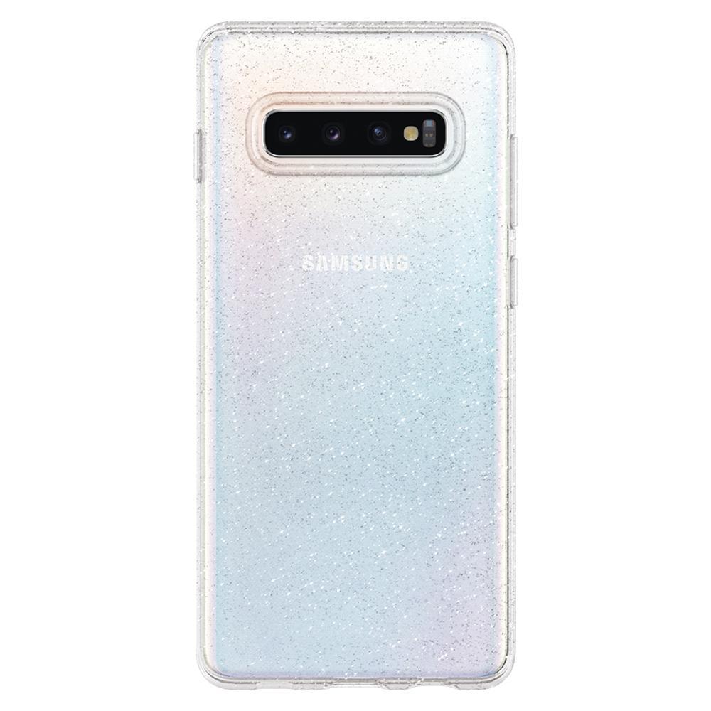 Case Liquid Crystal Samsung Galaxy S10 Clear