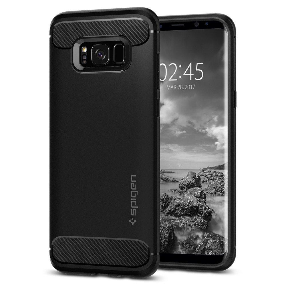 Rugged Armor Case Samsung Galaxy S8 Zwart