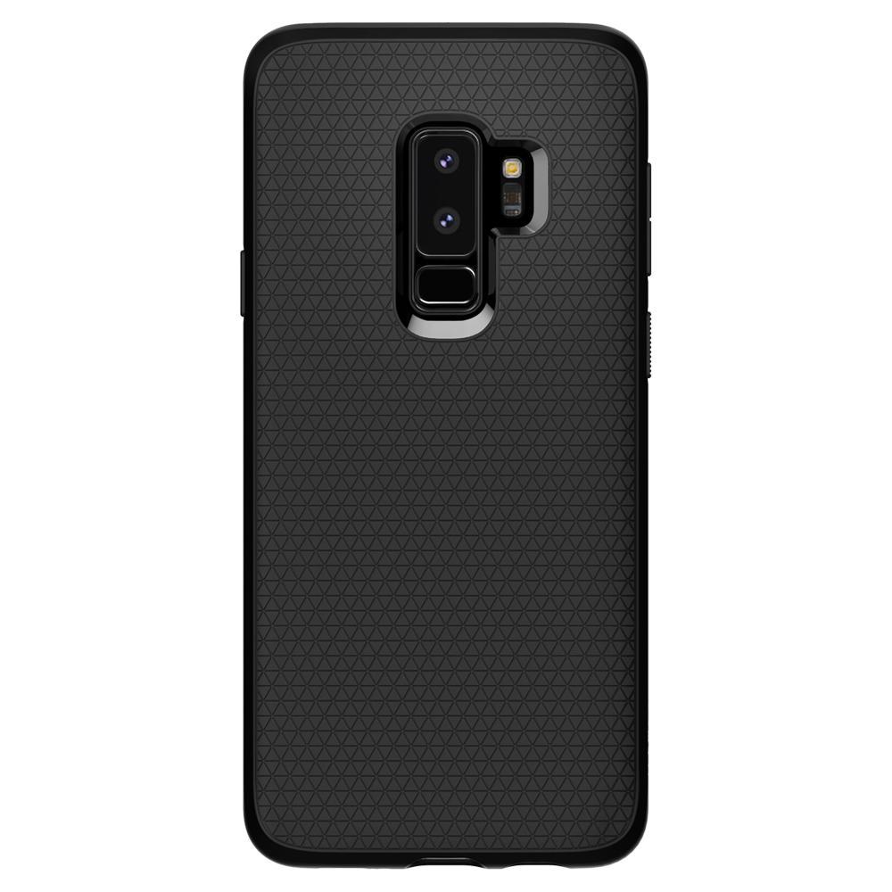 Case Liquid Air Samsung Galaxy S9 Plus Zwart