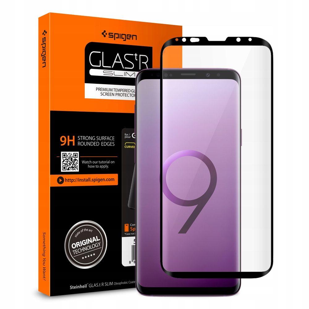 Screen Protector GLAS.tR Curved Glass Samsung Galaxy S9 Plus Zwart