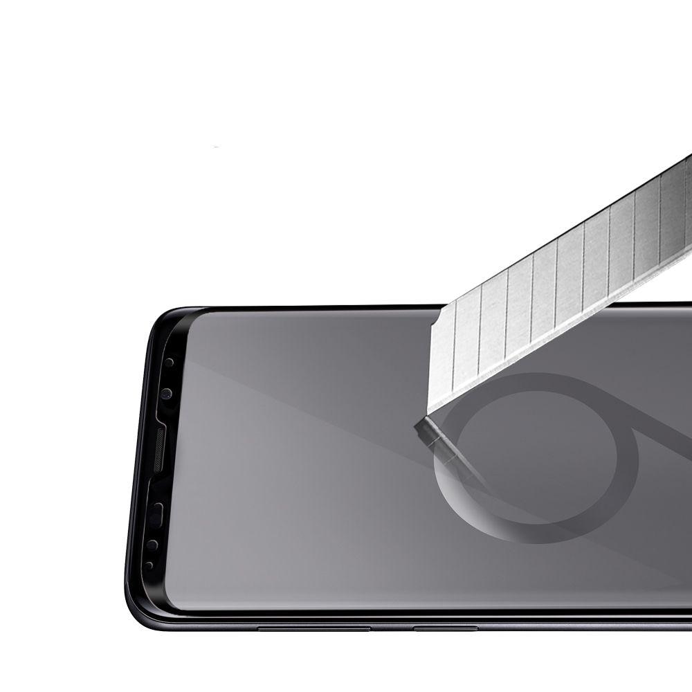 Screen Protector GLAS.tR Curved Glass Samsung Galaxy S9 Plus Zwart