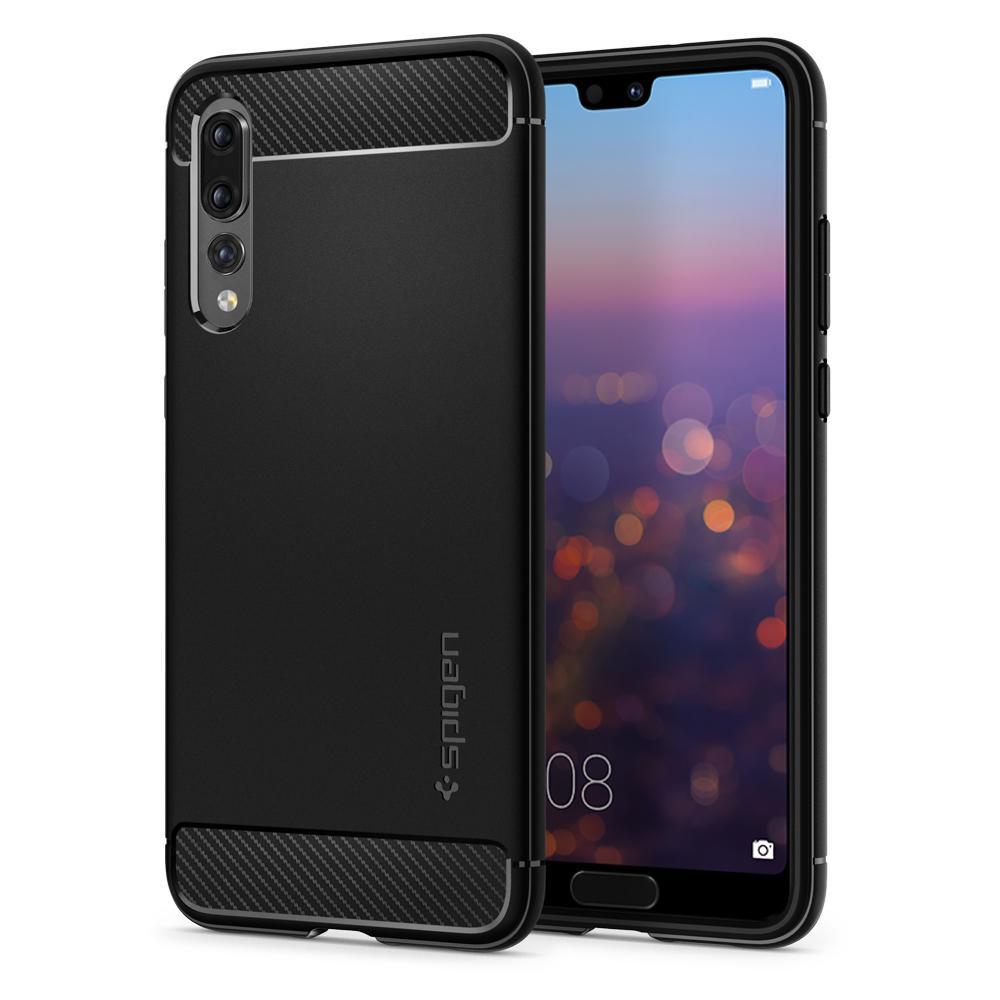 Case Rugged Armor Huawei P20 Pro Zwart