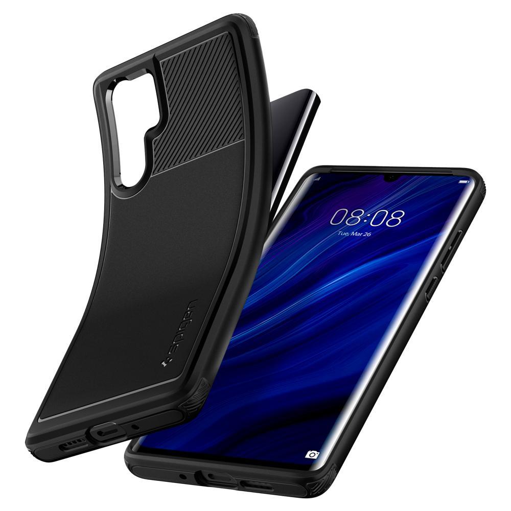 Case Rugged Armor Huawei P30 Pro Zwart