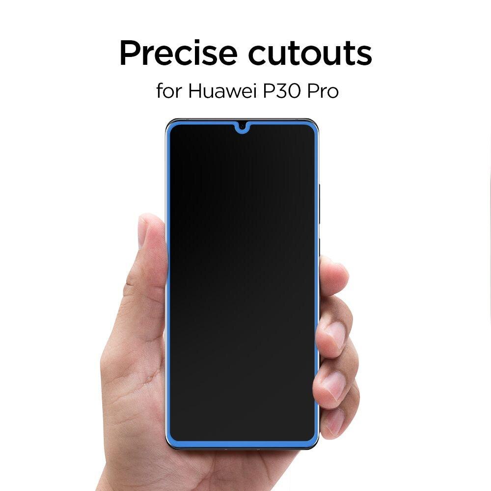 Screen Protector GLAS.tR SLIM Huawei P30 Pro Zwart